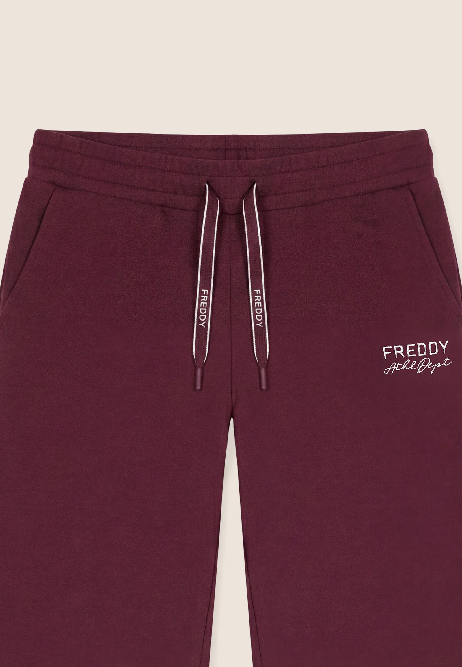 Pantaloni Sportivi in Felpa a Gamba Ampia