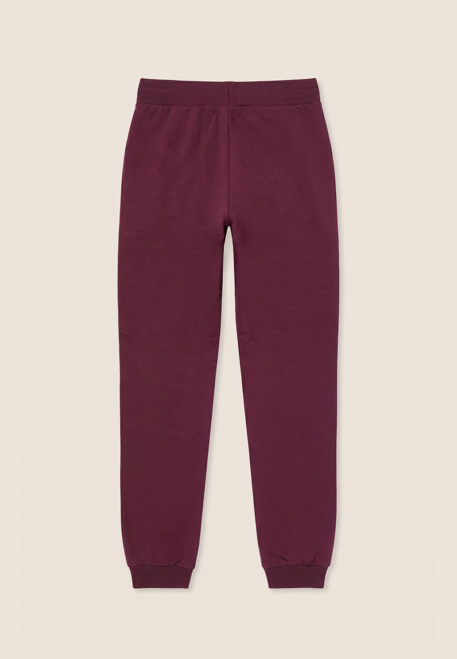 Pantaloni Sportivi Regular in Felpa con Polsini