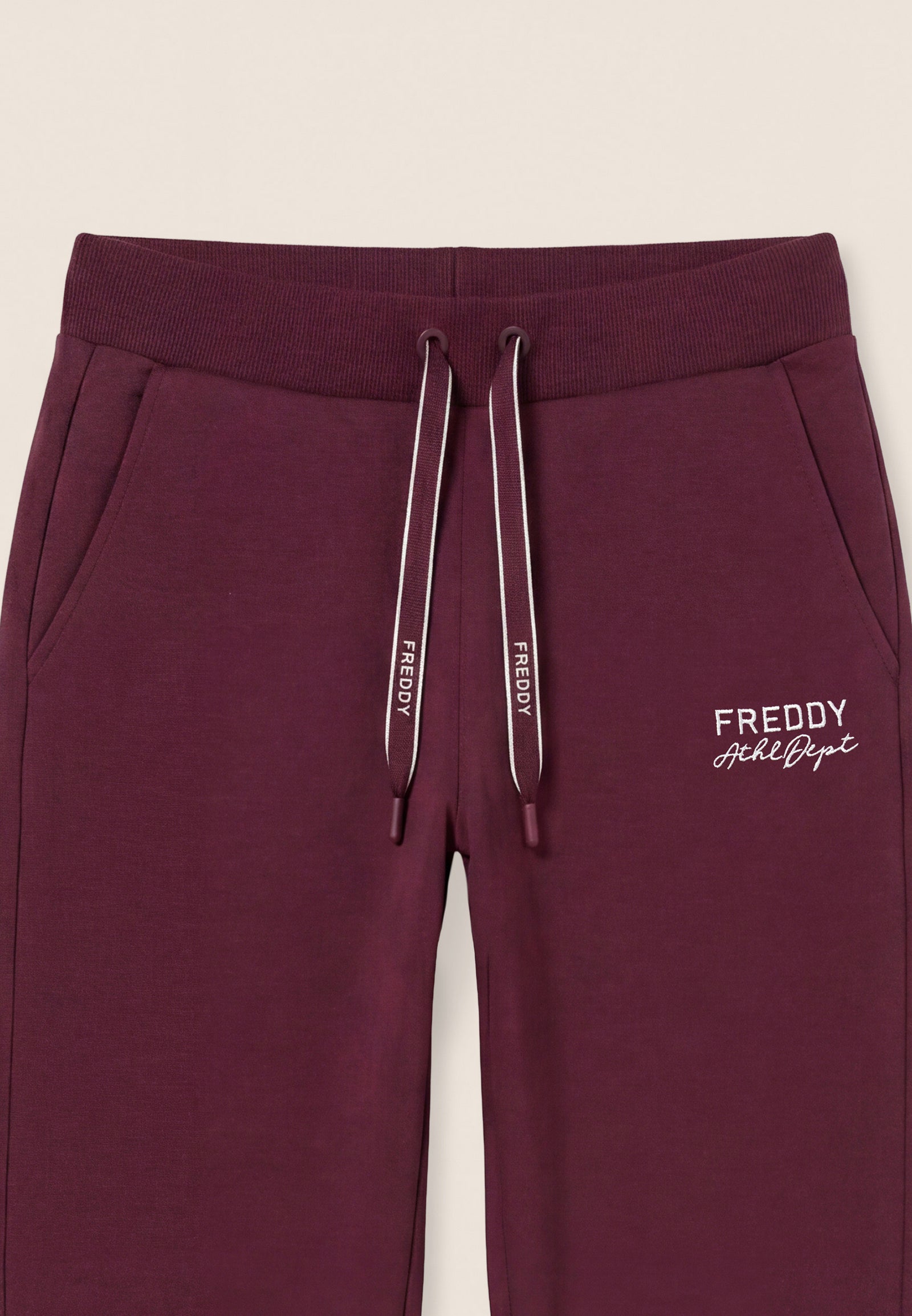 Pantaloni Sportivi Regular in Felpa con Polsini