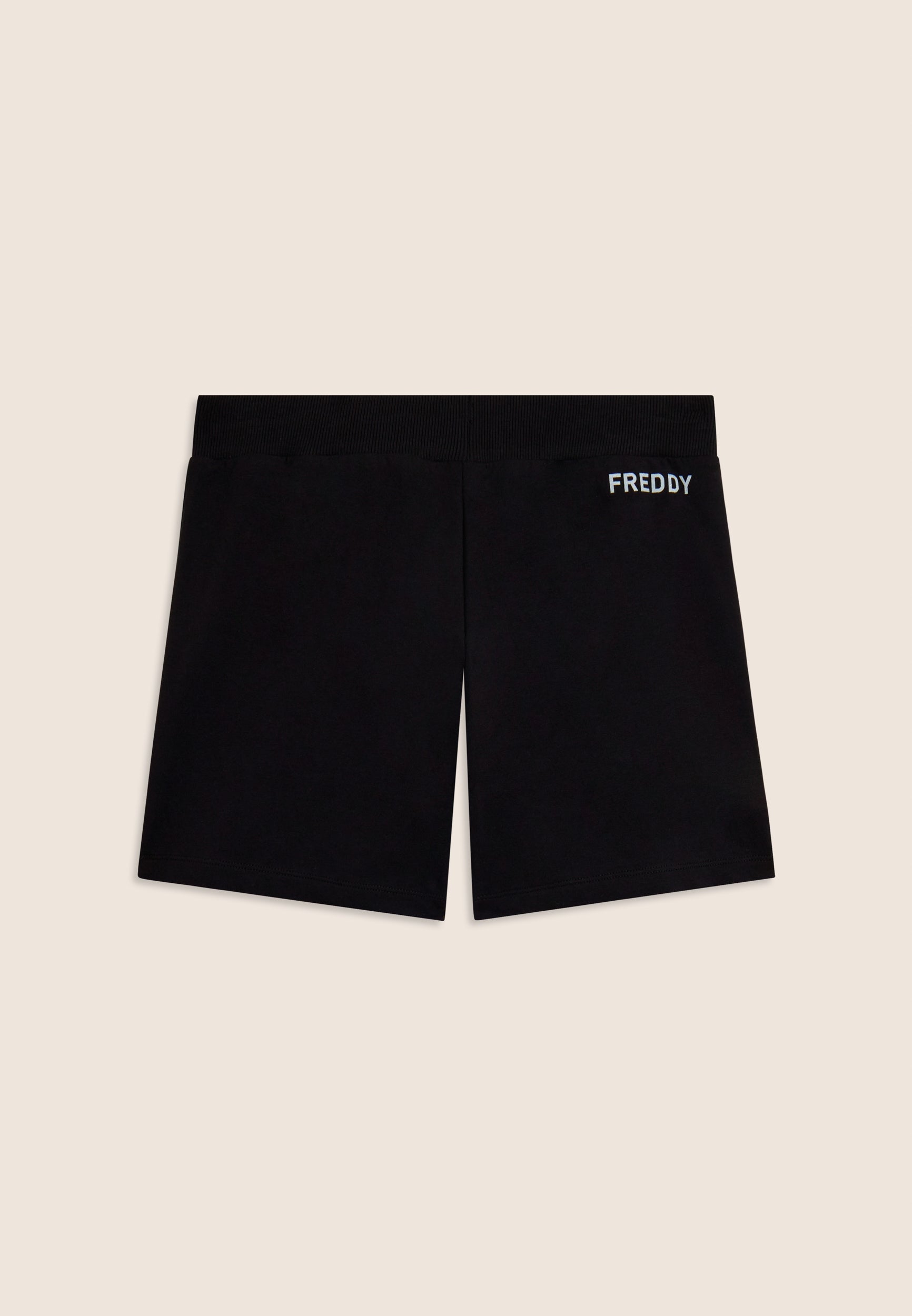 Freddy Shorts con Motivo Grafico e Logo Nero