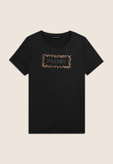 T-Shirt con Grafica Animalier
