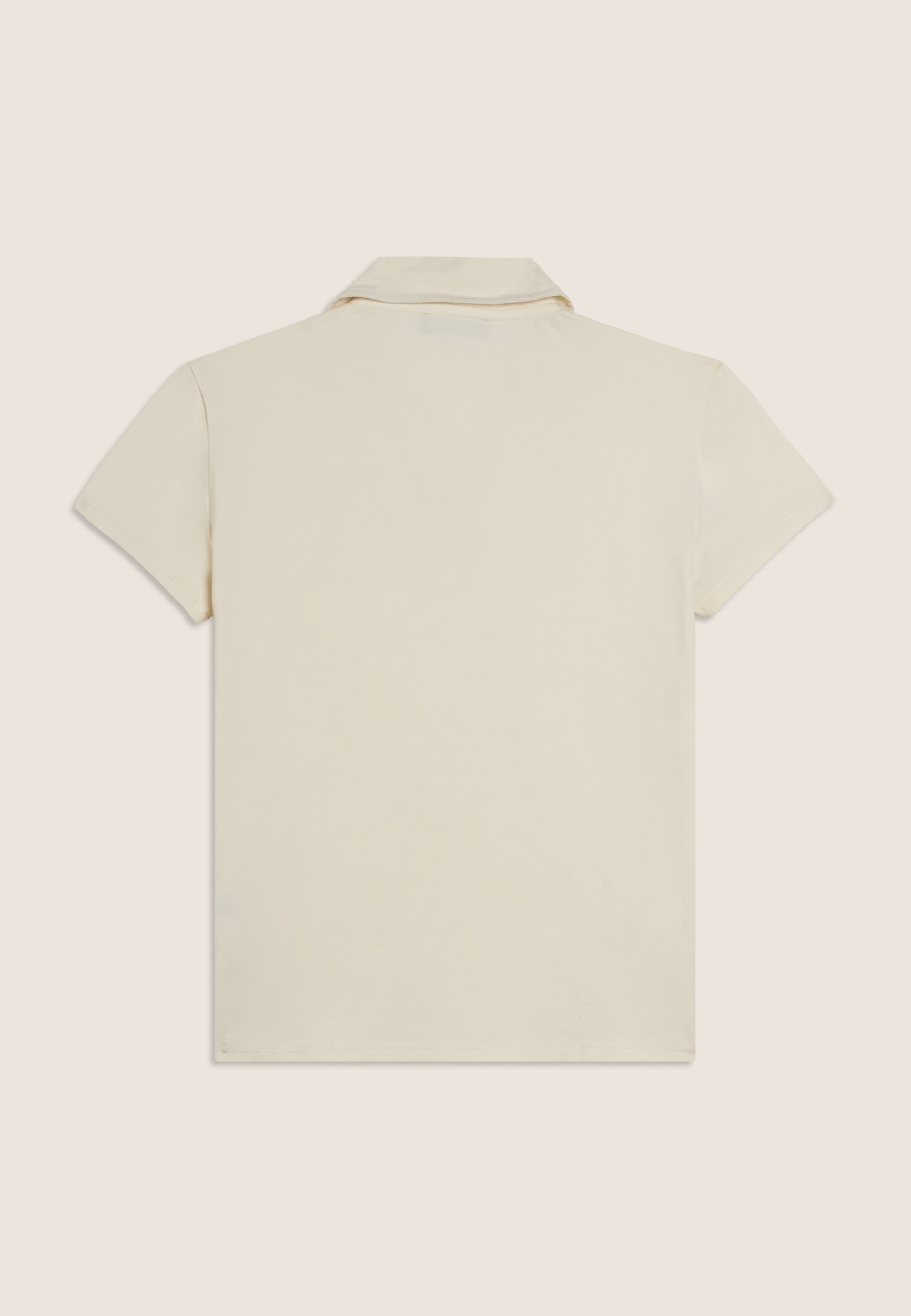 Freddy T-Shirt con Scollo a V e Colletto a Camicia Grigio