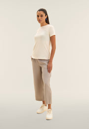 Freddy T-Shirt con Strass a Taschino Bianco
