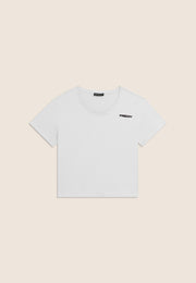 Freddy T-shirt Cropped con Piccolo Logo Bianco