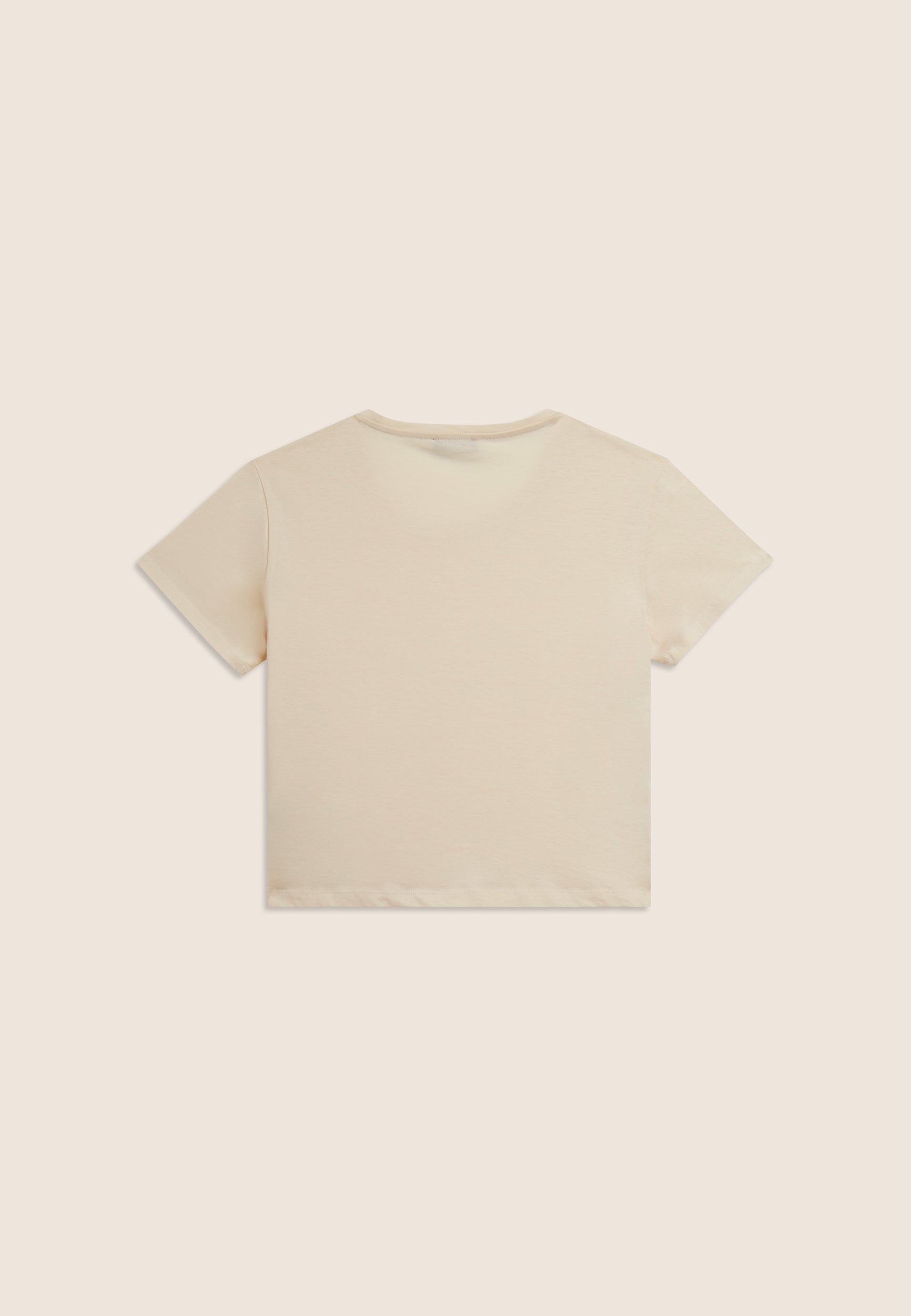 Freddy T-Shirt Cropped con Piccolo Logo Grigio