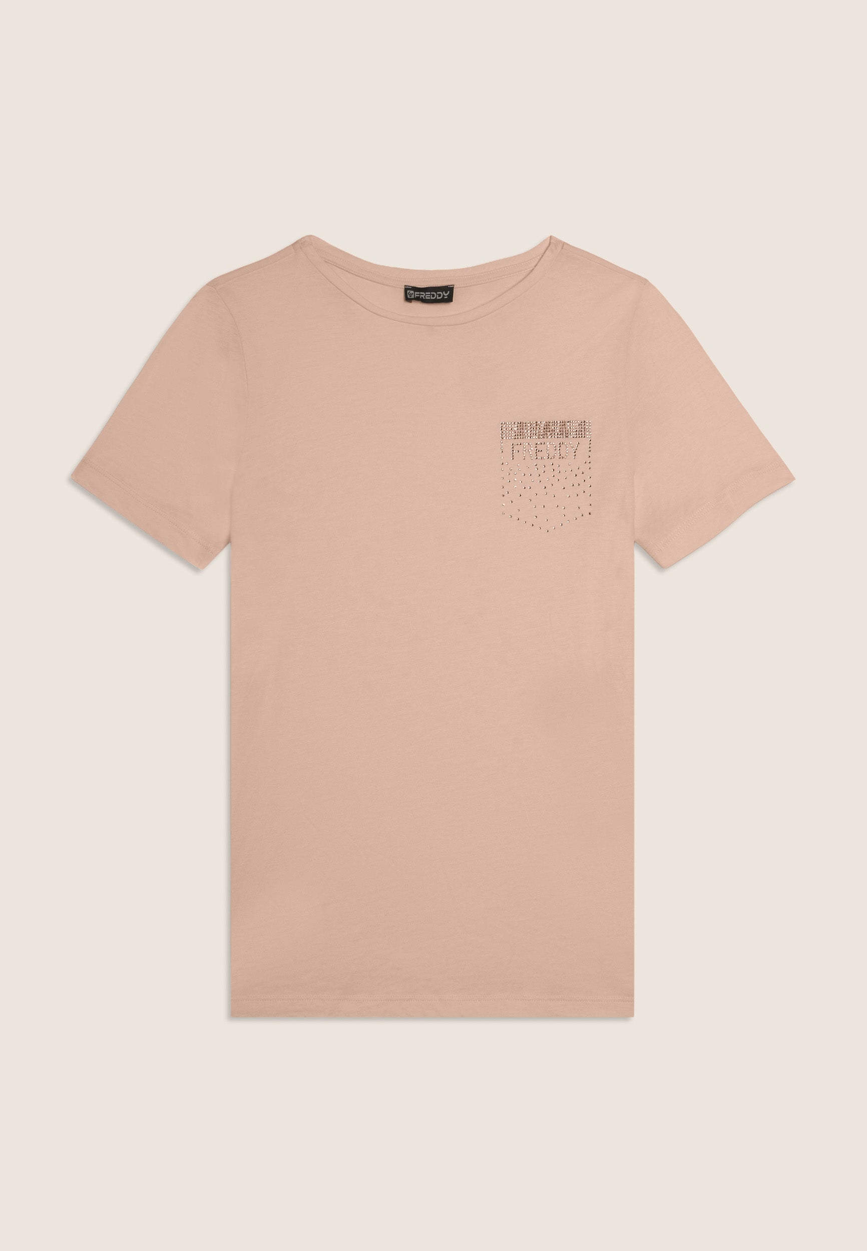 Freddy T-shirt S26WCXT4 Beige