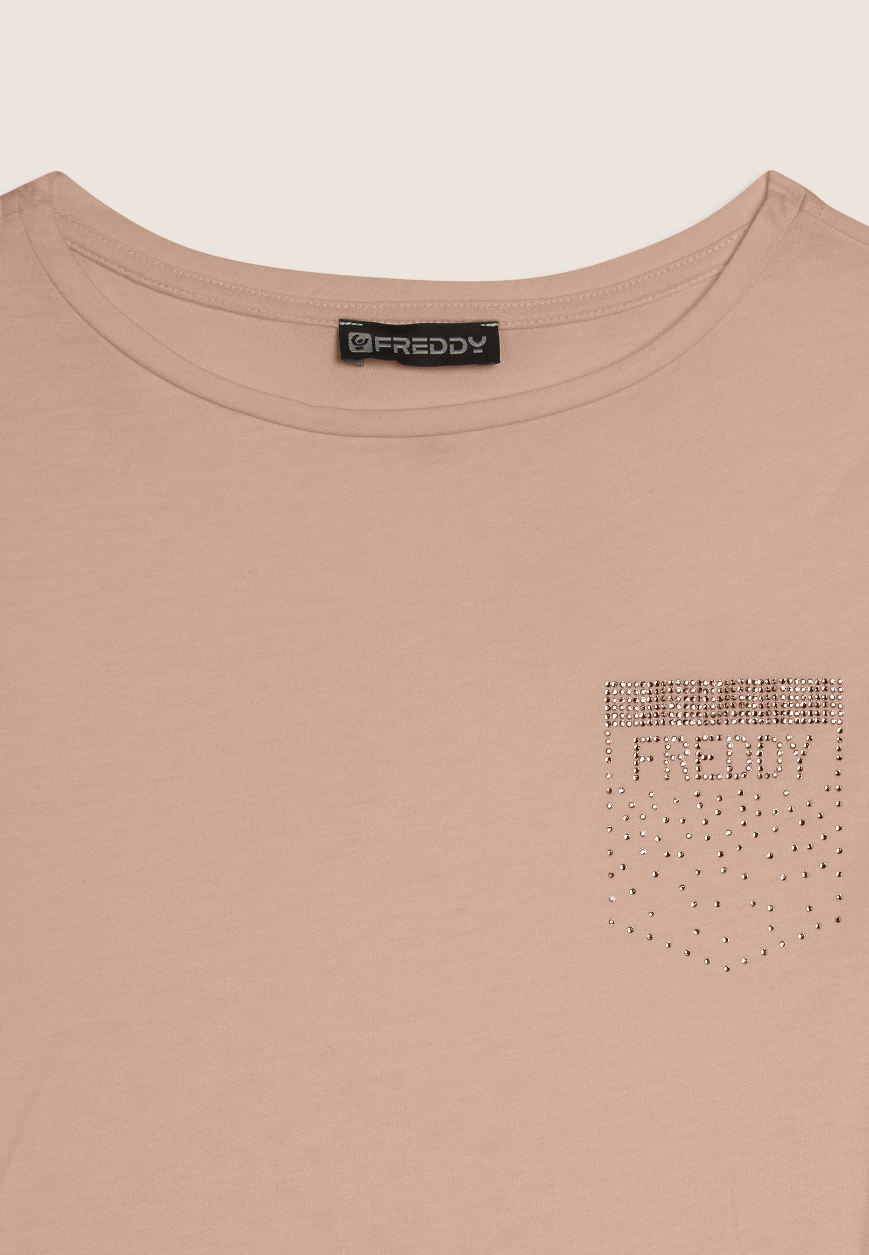 Freddy T-shirt S26WCXT4 Beige