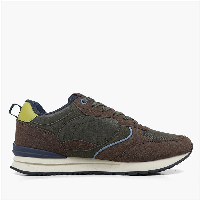 GAP Sneakers Run Spirit Marrone / Verde oliva – lato interno