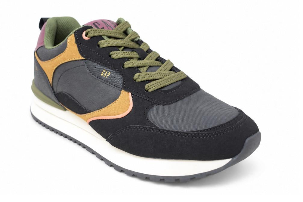 GAP Sneakers Run Spirit Nero / Grigio – tre quarti