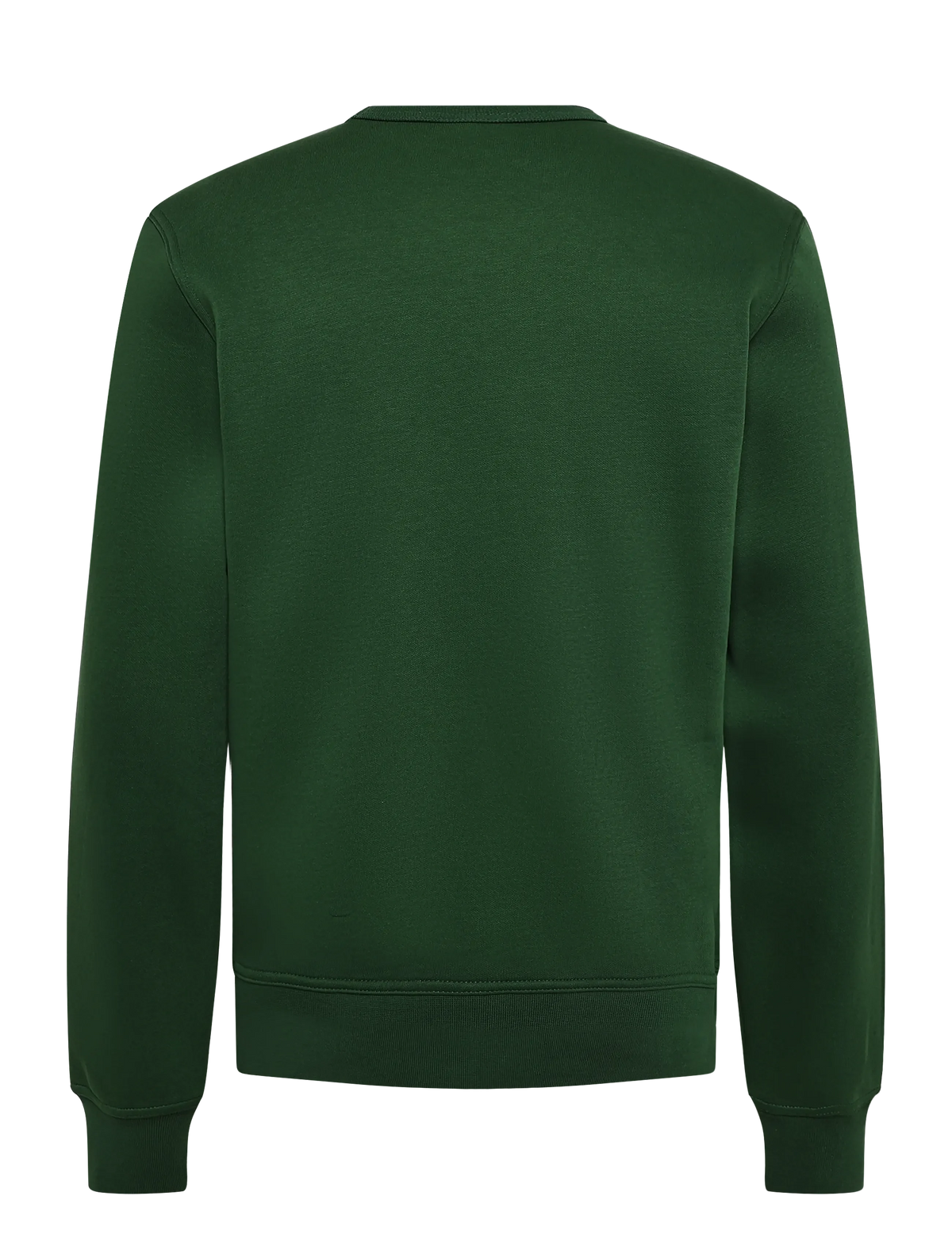 Felpa Girocollo Icons con Logo Ricamato - Verde Brillante