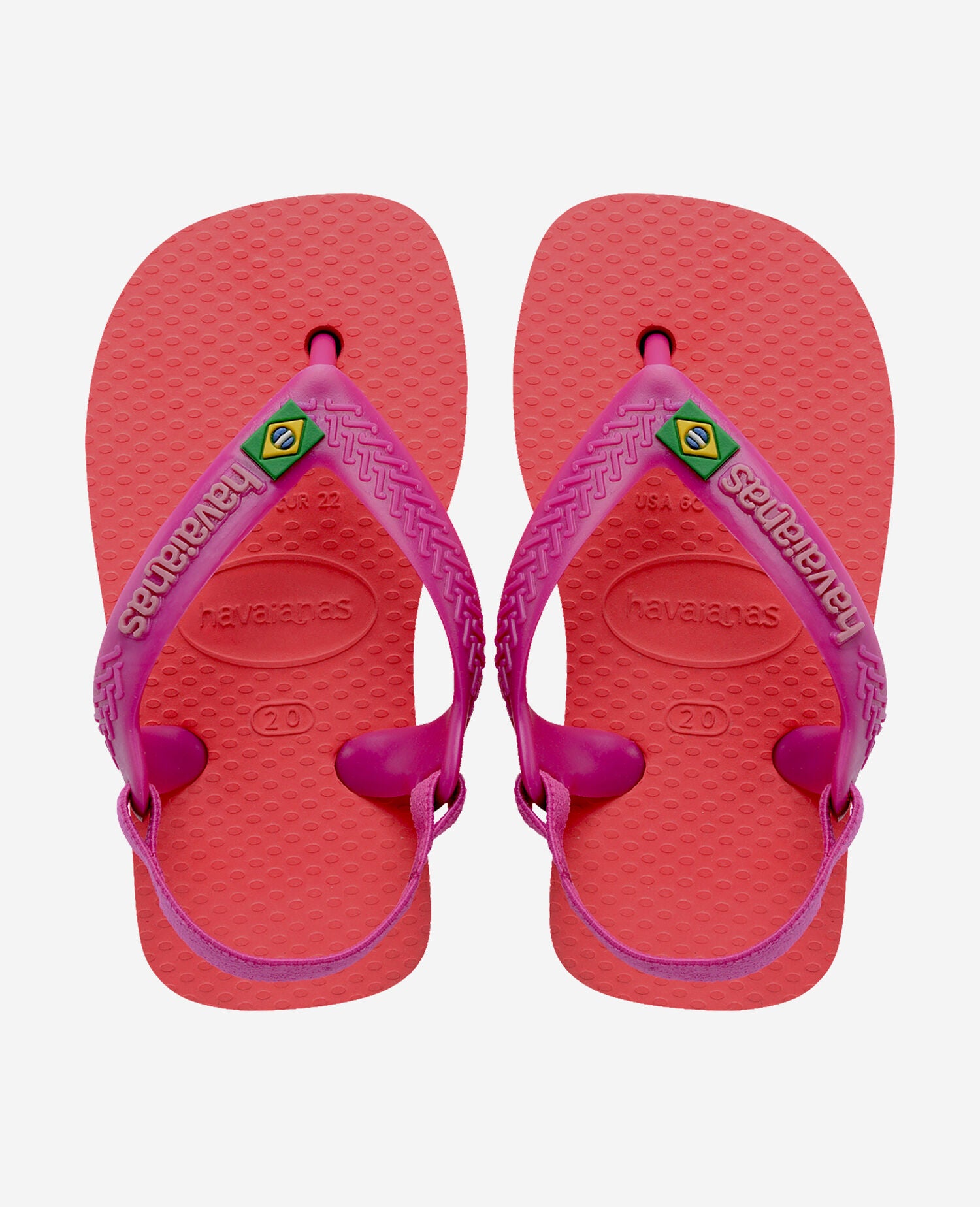 Havaianas Baby Brasil Logo II Rosa
