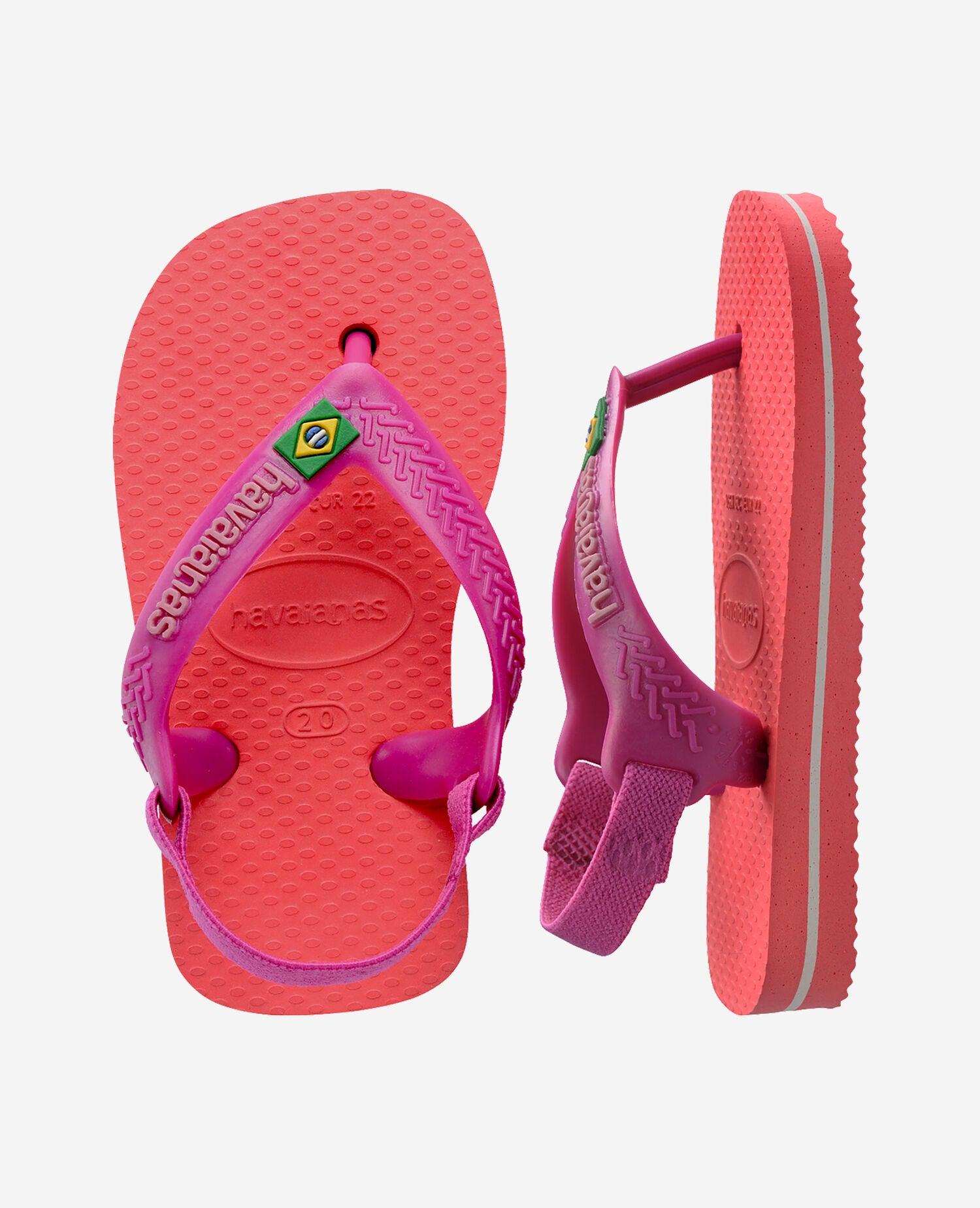 Havaianas Baby Brasil Logo II Rosa
