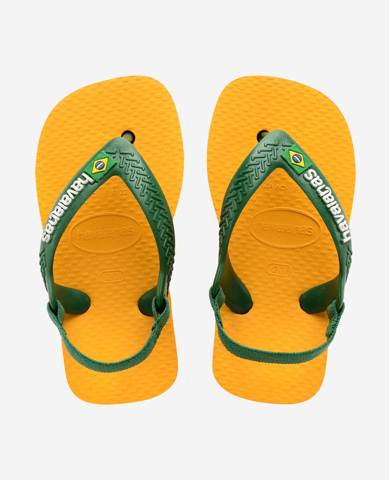 Havaianas Baby Brasil Logo II Giallo