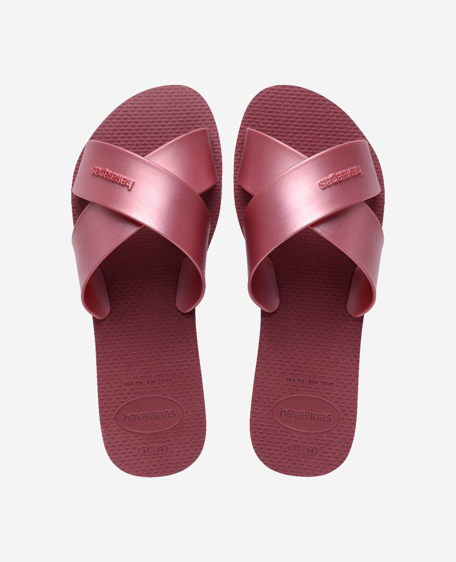 Havaianas Infradito Aqua Metallic Bordeaux