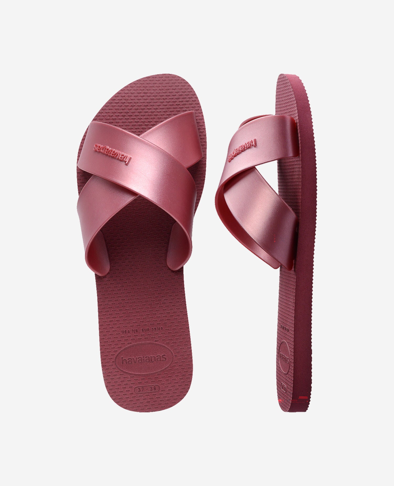 Havaianas Infradito Aqua Metallic Bordeaux