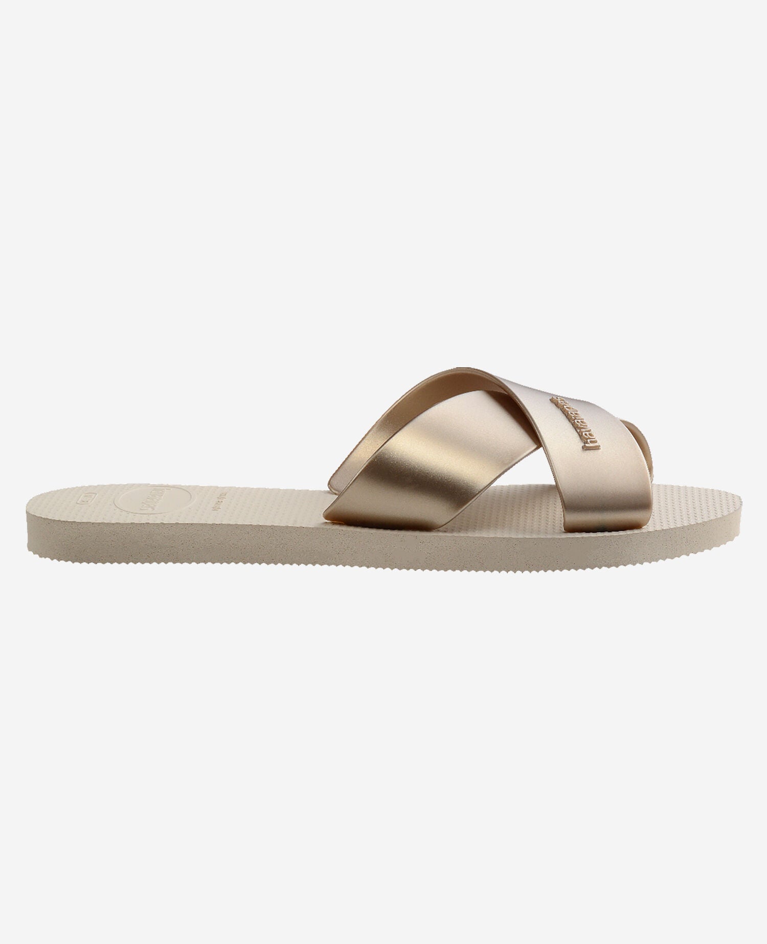 Havaianas Infradito Aqua Metallic Beige