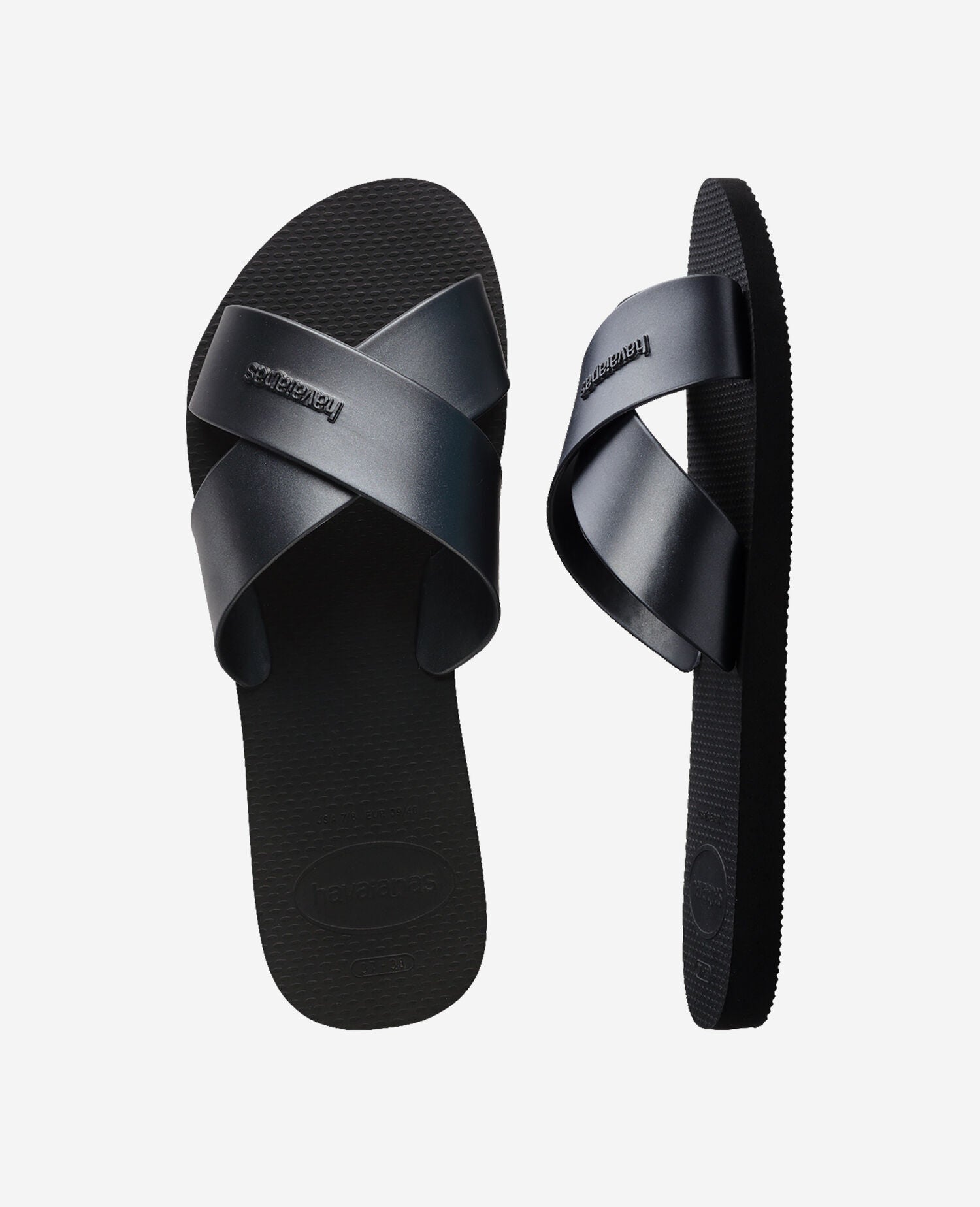 Havaianas Infradito Aqua Metallic Nero