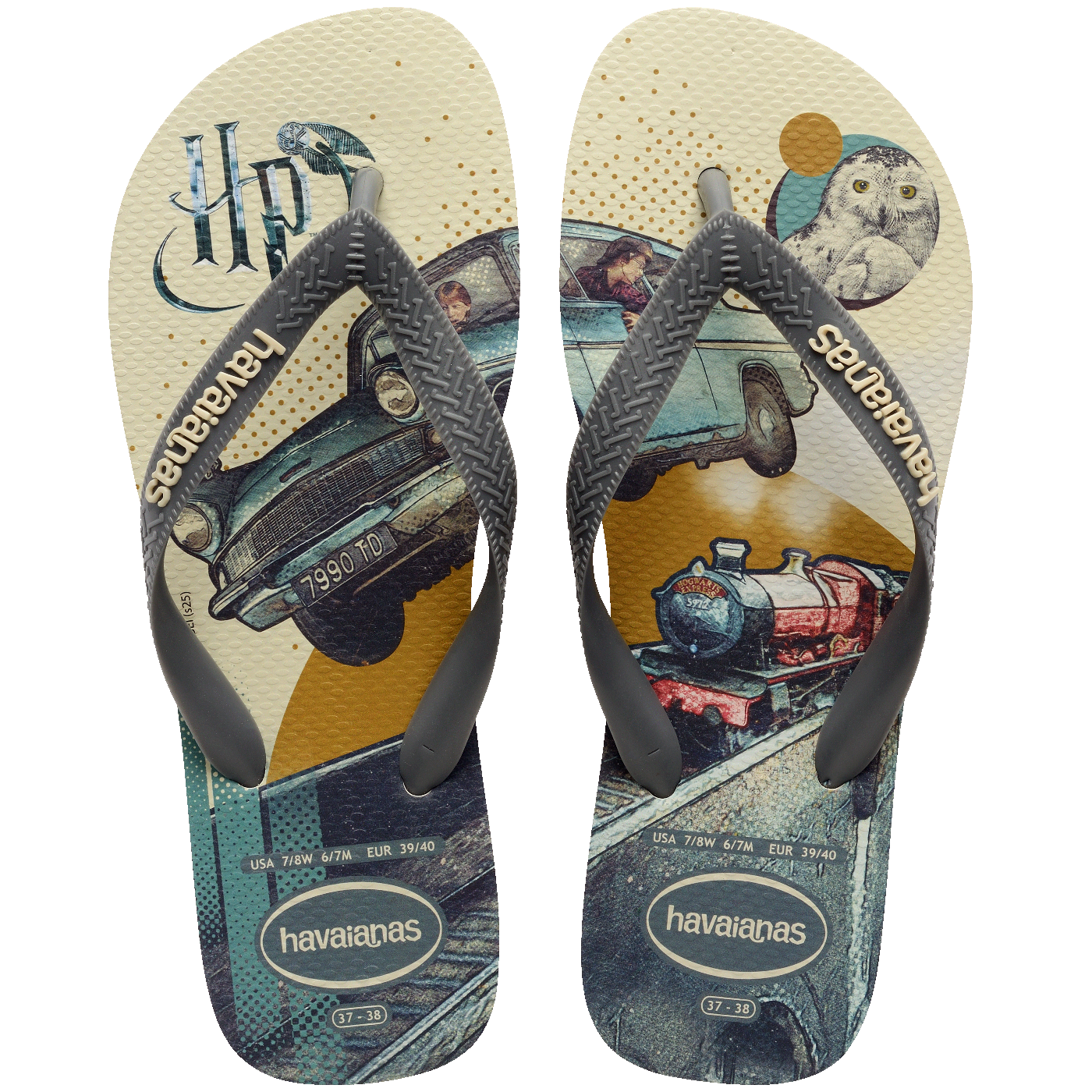 Havaianas Infradito Beige/grey Steel Grigio