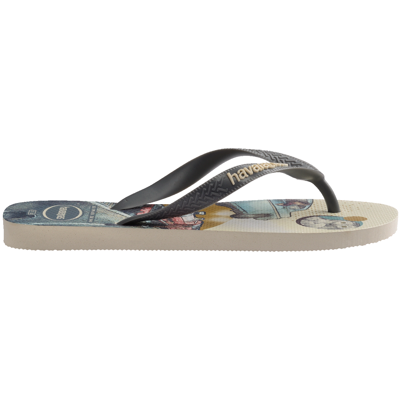 Havaianas Infradito Beige/grey Steel Grigio