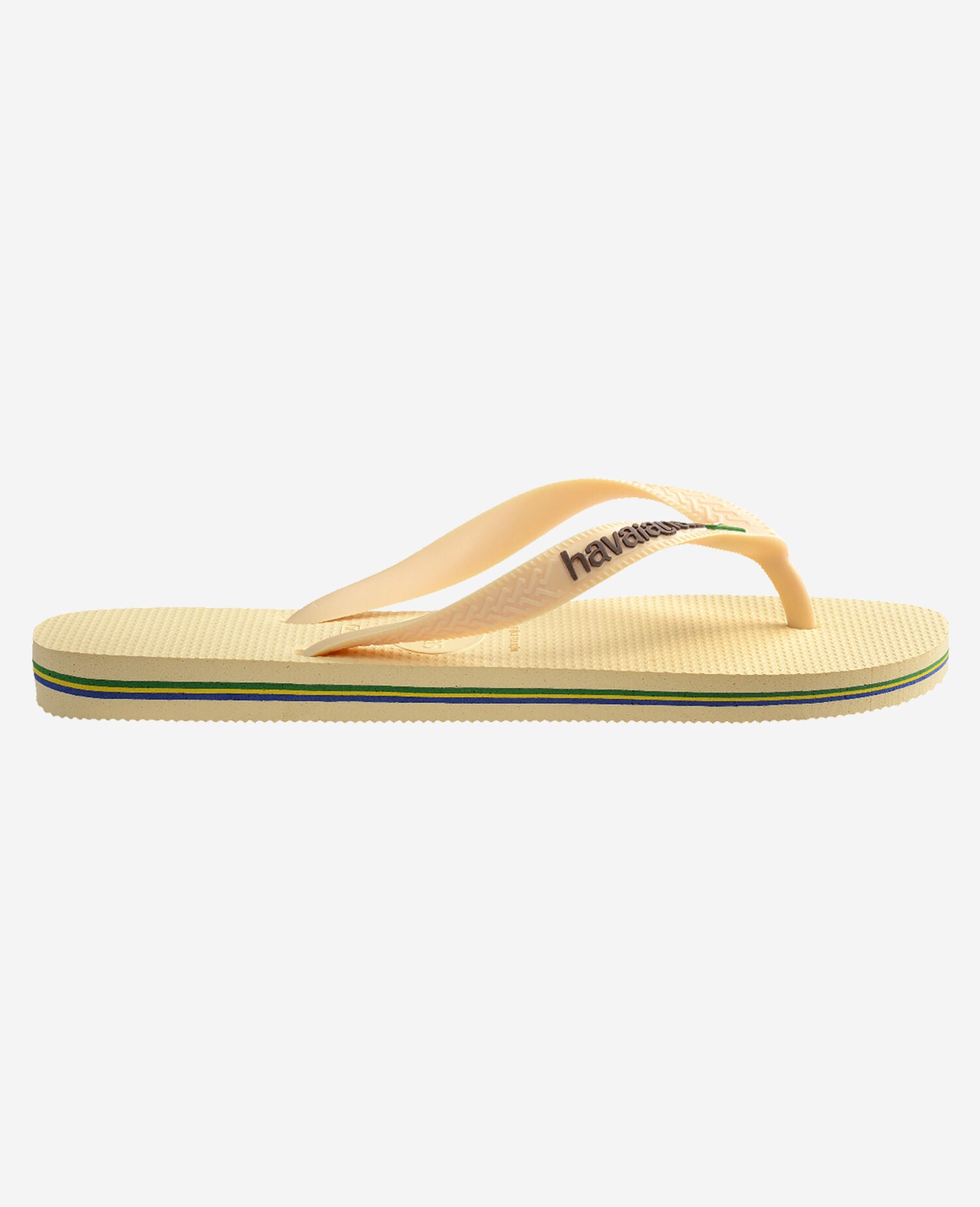 Havaianas Infradito Brasil Logo Beige