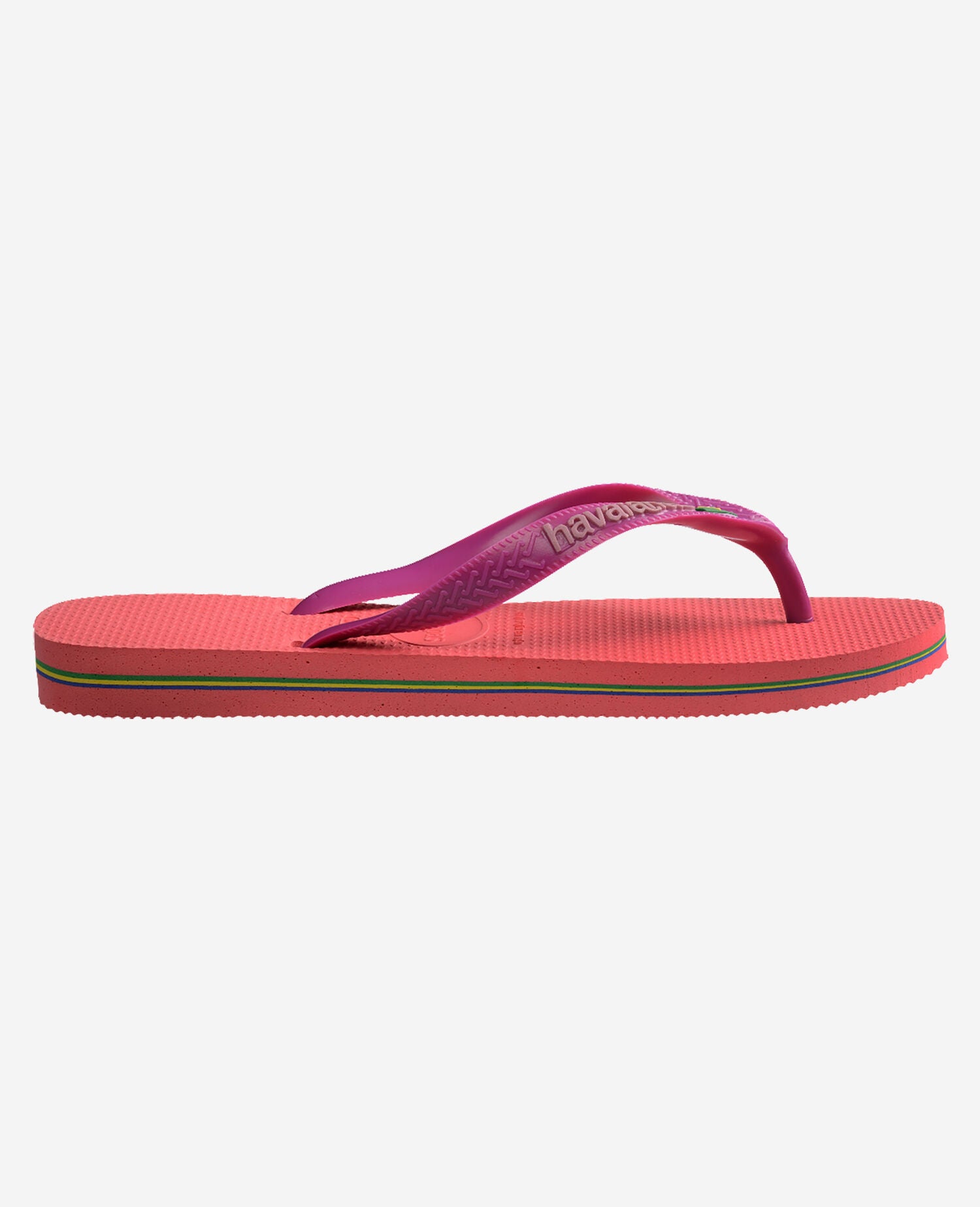 Havaianas Infradito Brasil Logo Rosa