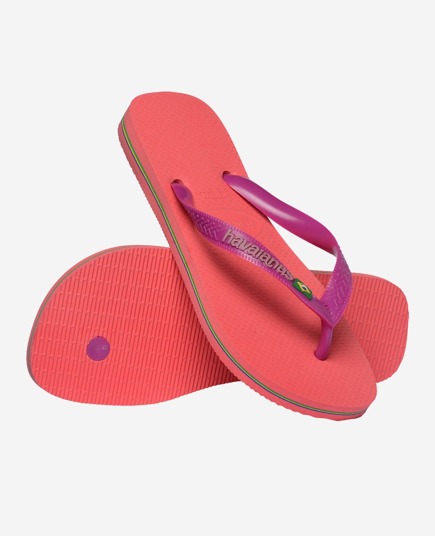 Havaianas Infradito Brasil Logo Rosa