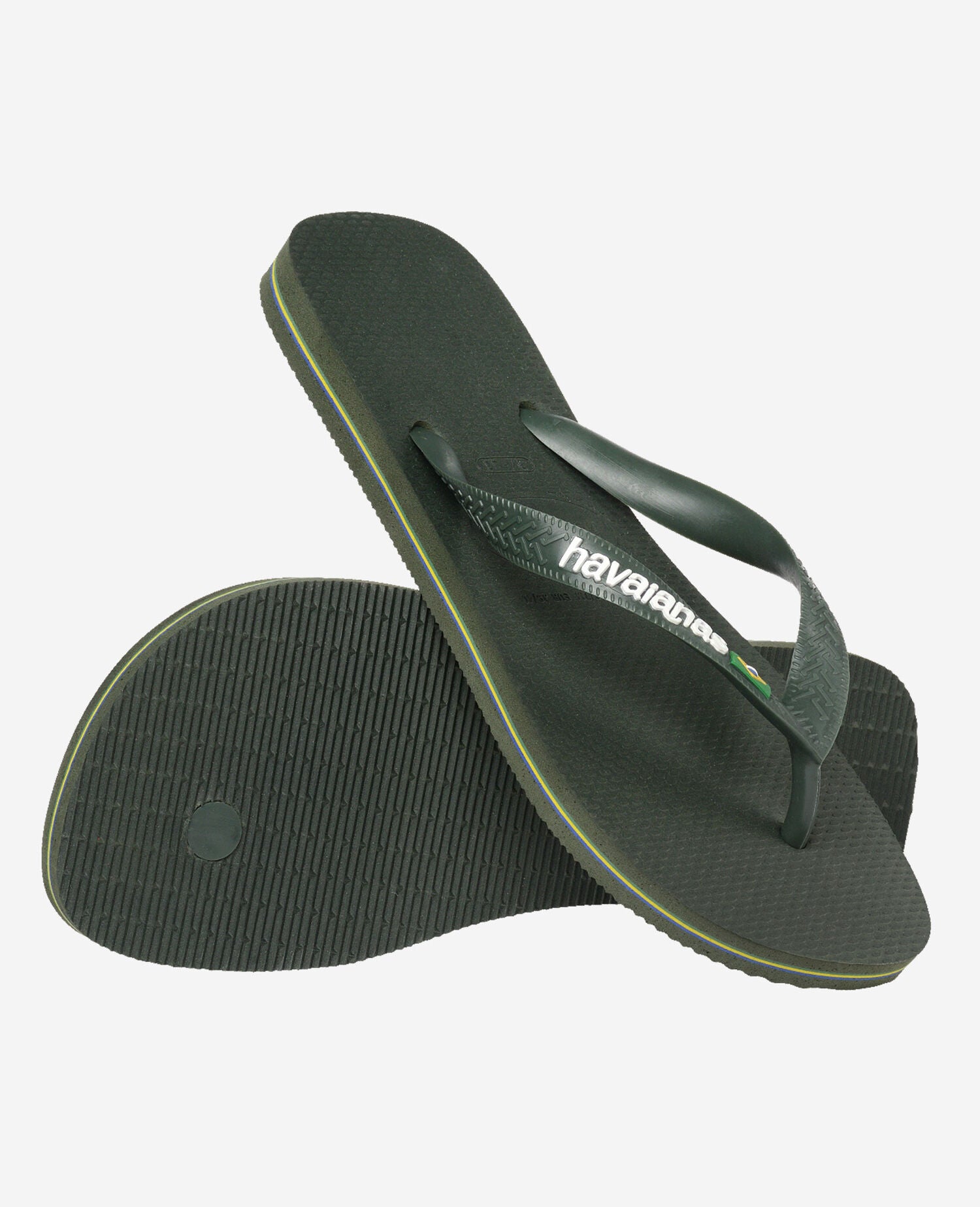 Havaianas Infradito Brasil Logo Verde