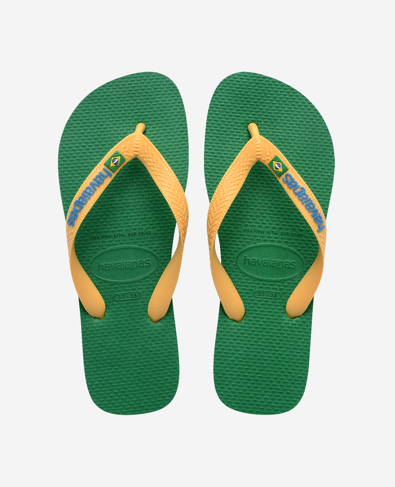 Havaianas Infradito Brasil Logo Giallo