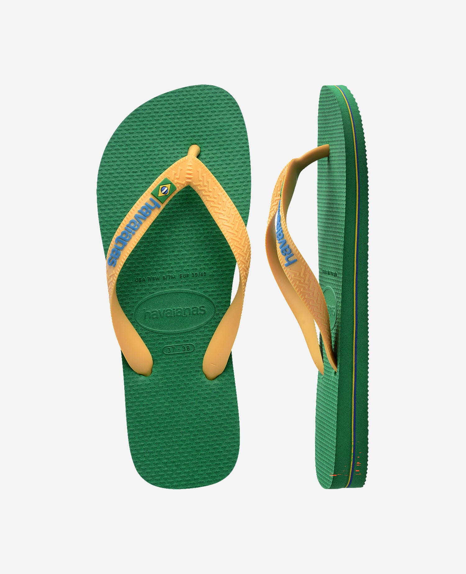 Havaianas Infradito Brasil Logo Giallo