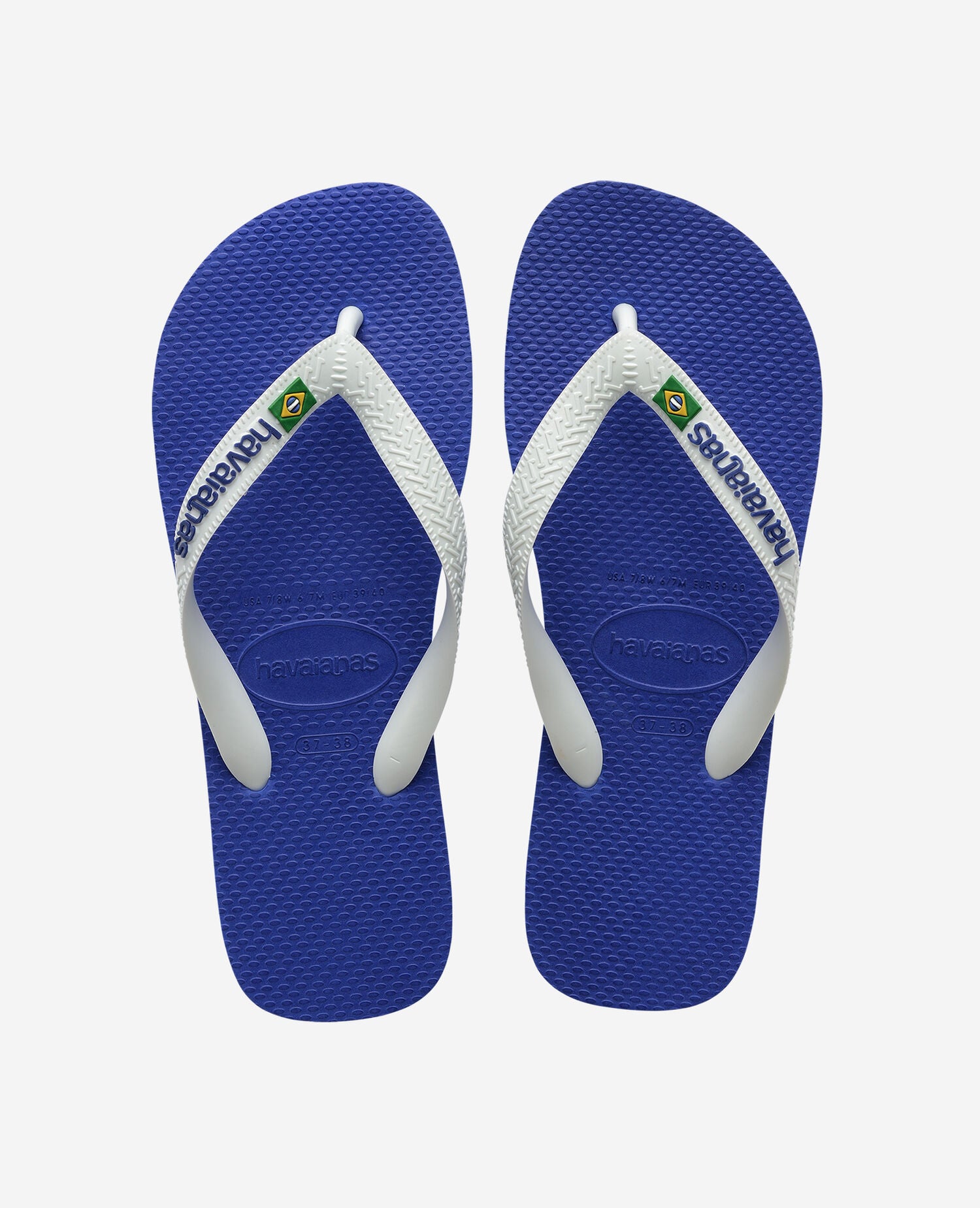 Havaianas Infradito Brasil Logo Blu