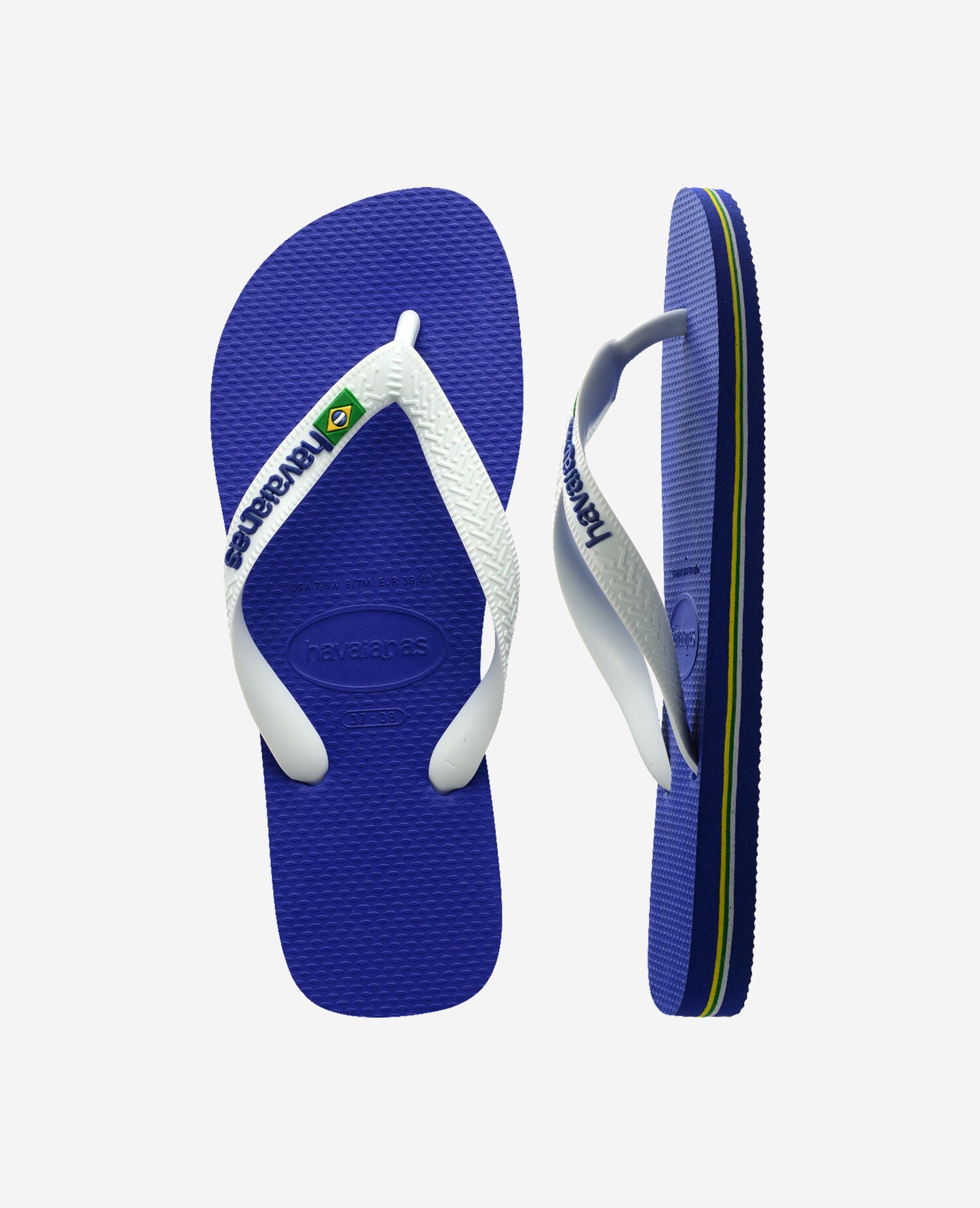 Havaianas Infradito Brasil Logo Blu