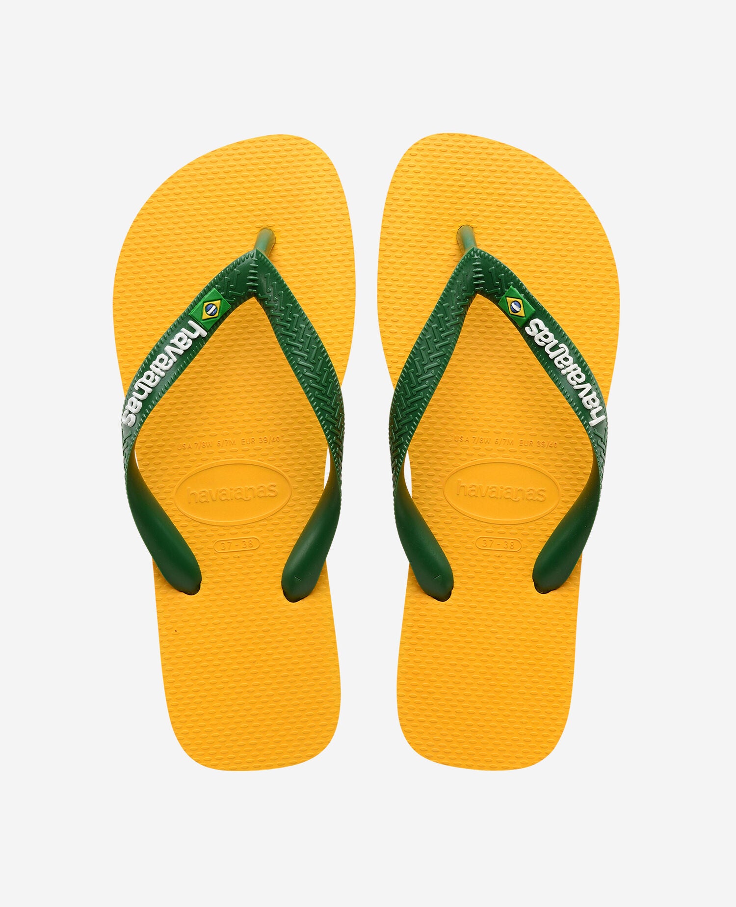 Havaianas Infradito Brasil Logo Giallo
