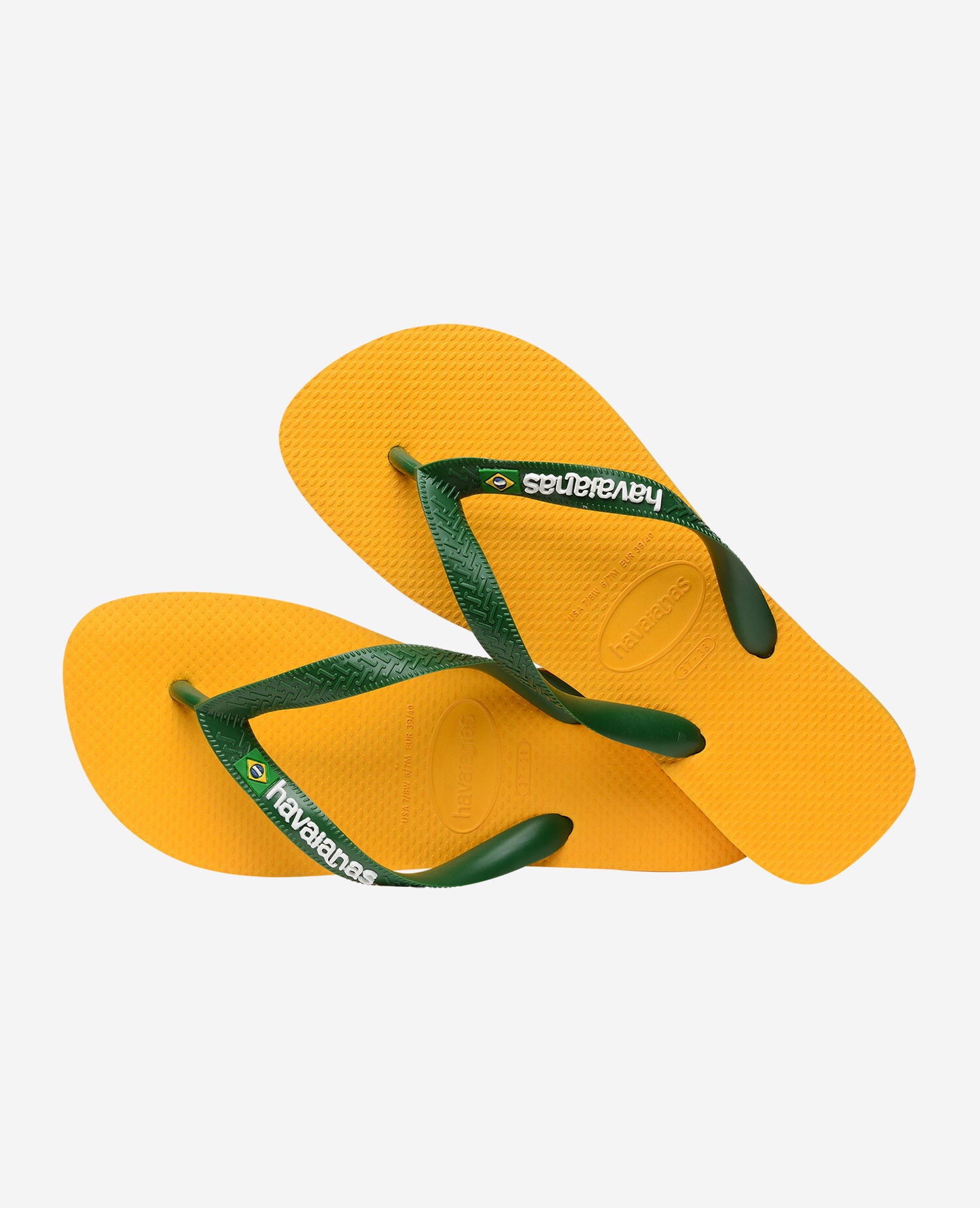 Havaianas Infradito Brasil Logo Giallo