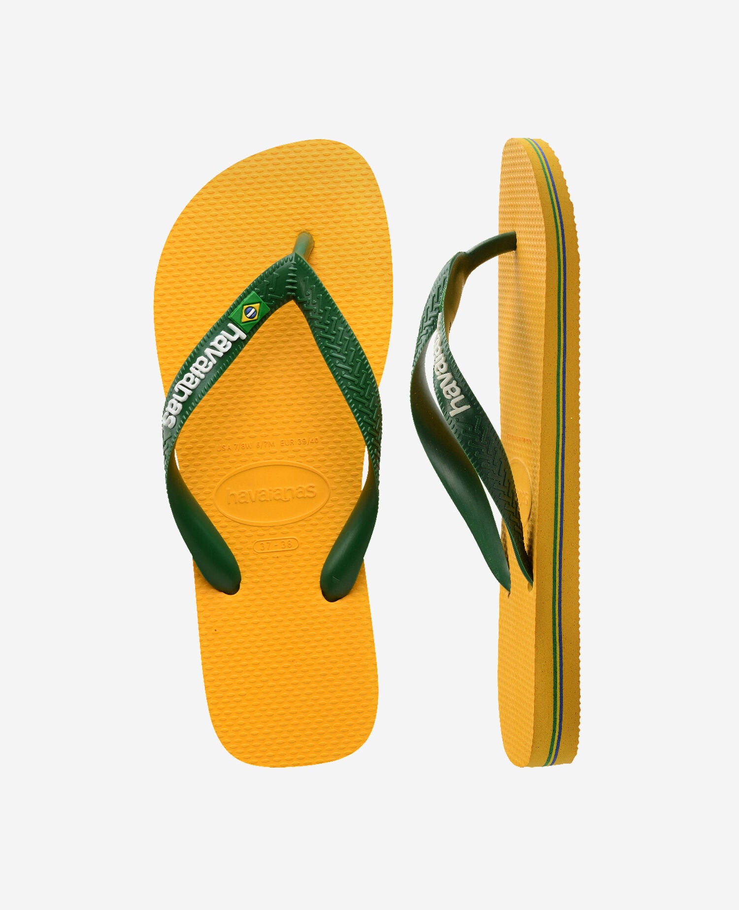 Havaianas Infradito Brasil Logo Giallo
