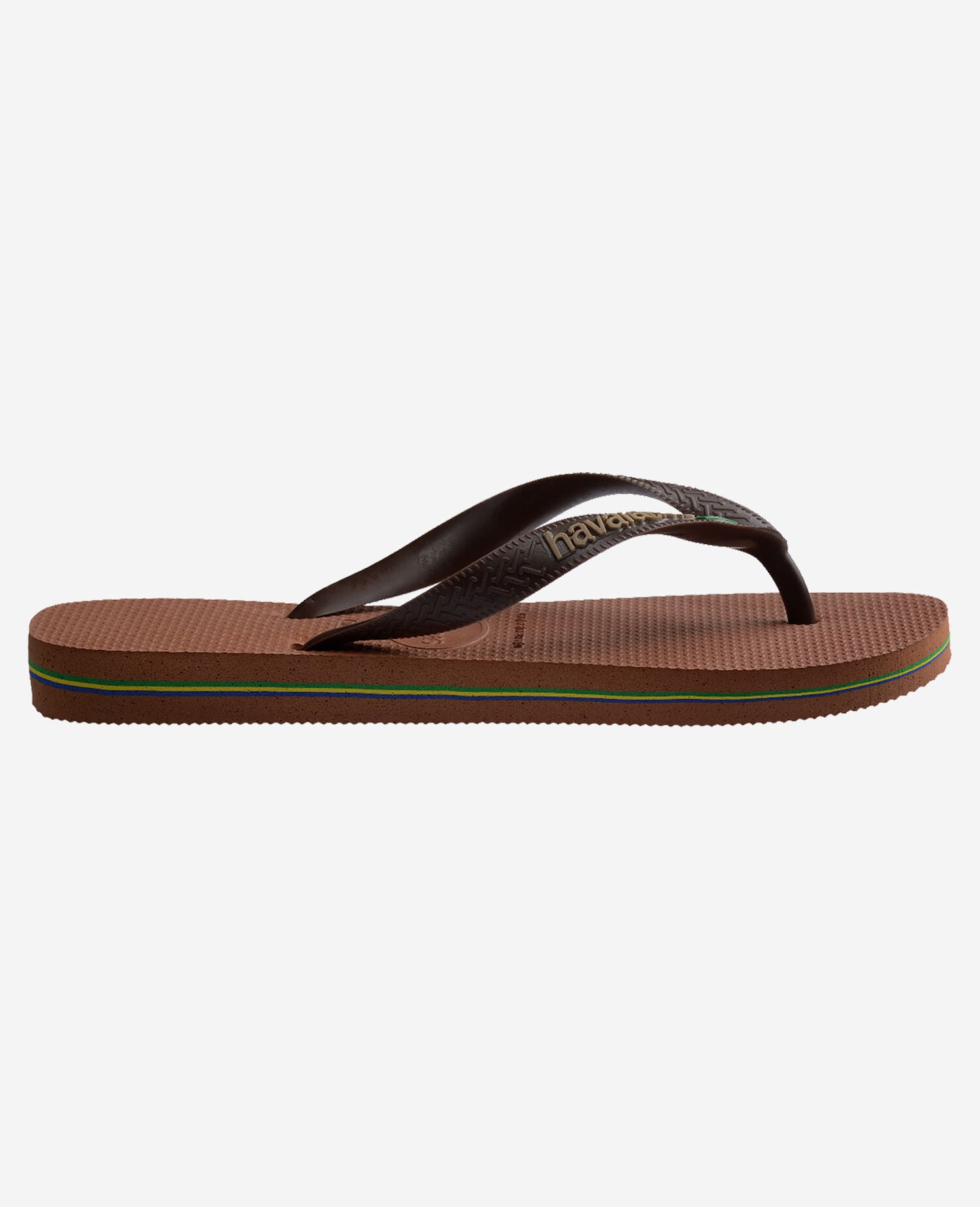 Havaianas Infradito Brasil Logo Marrone