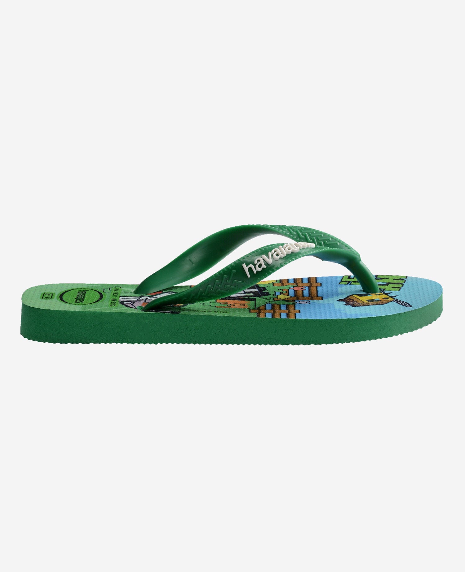 Havaianas Infradito Kids Minecraft Verde