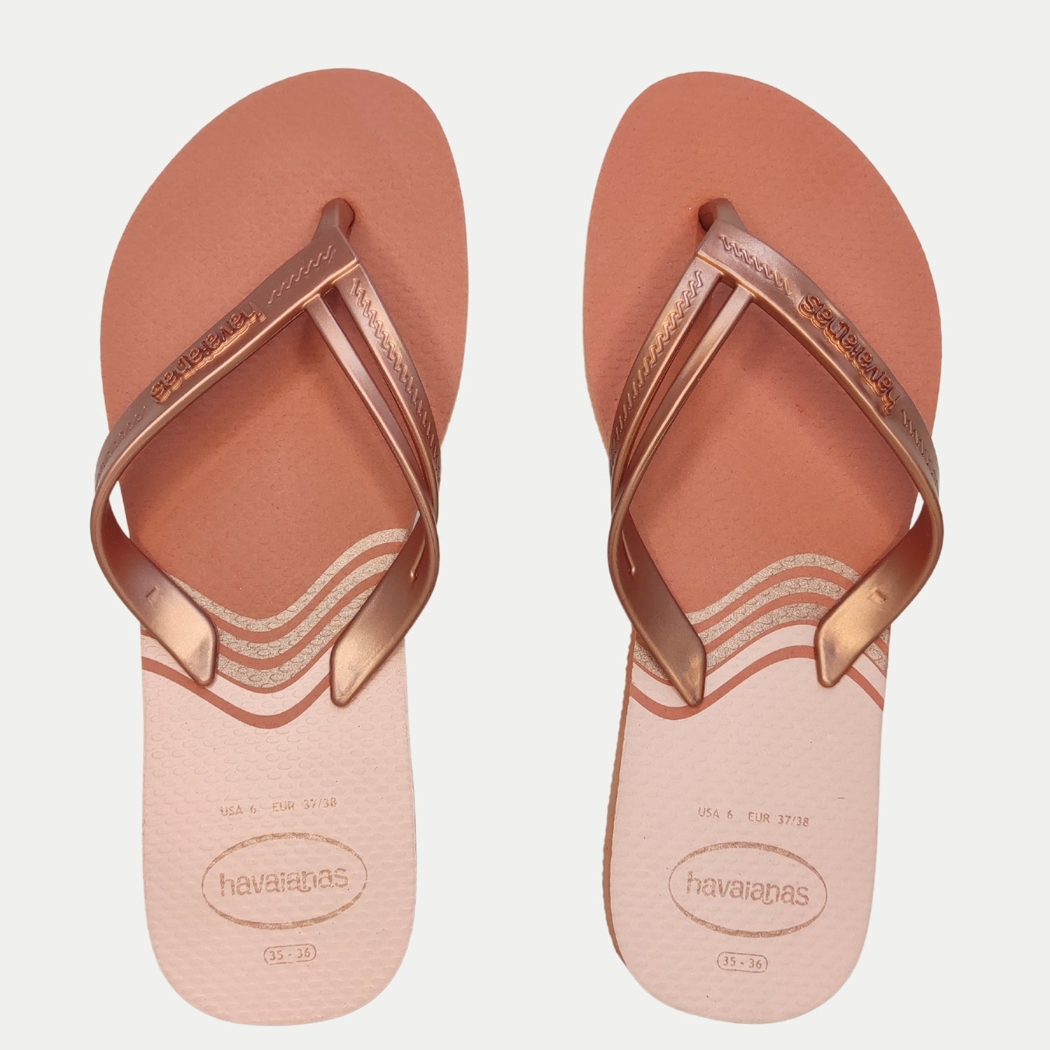 Havaianas Infradito Rose Gold Rosa