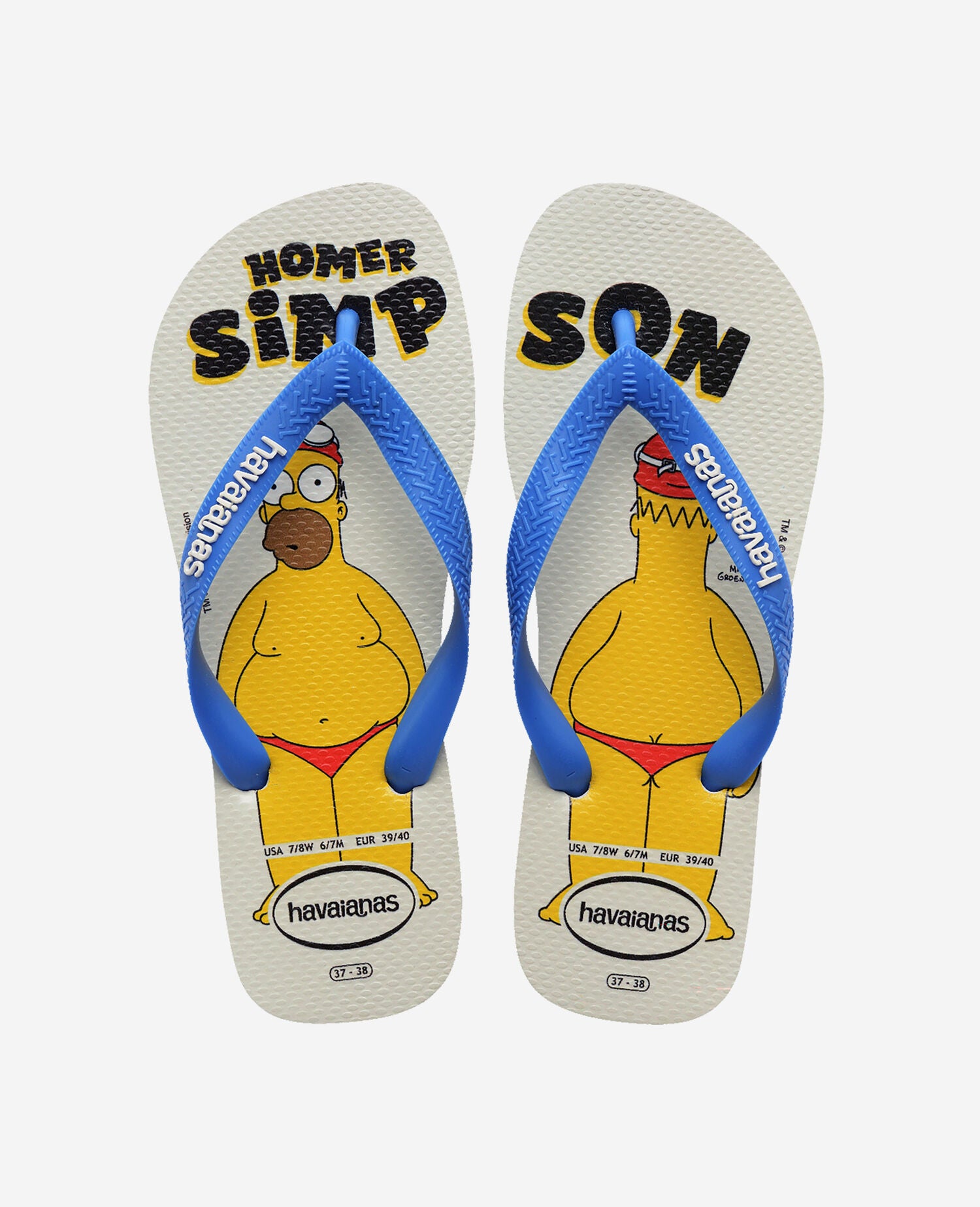 Havaianas Infradito Simpsons Blu
