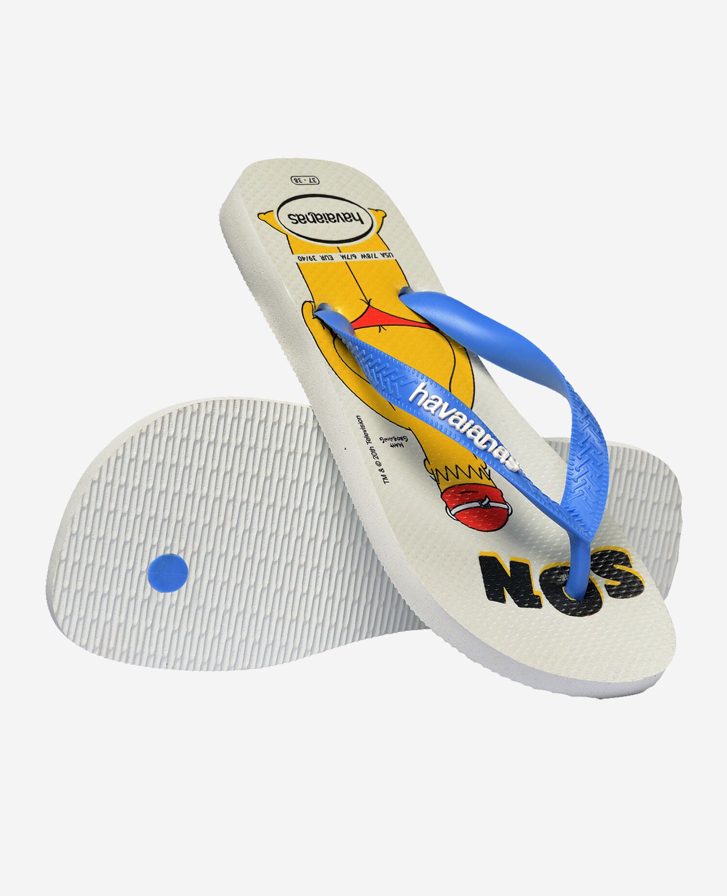 Havaianas Infradito Simpsons Blu