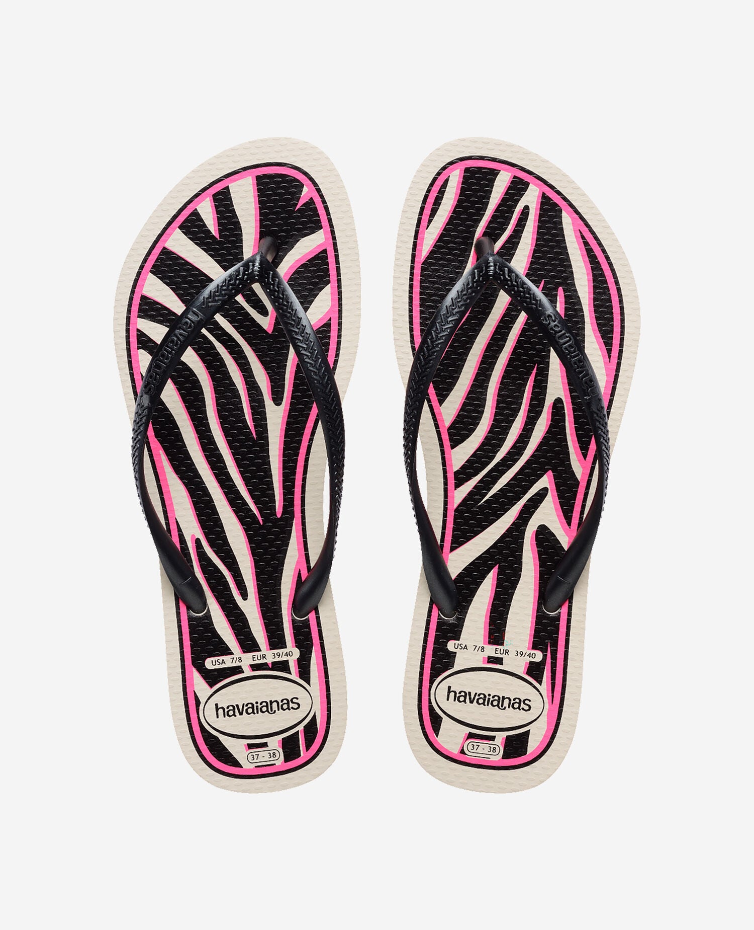 Havaianas Infradito Slim Animals Beige