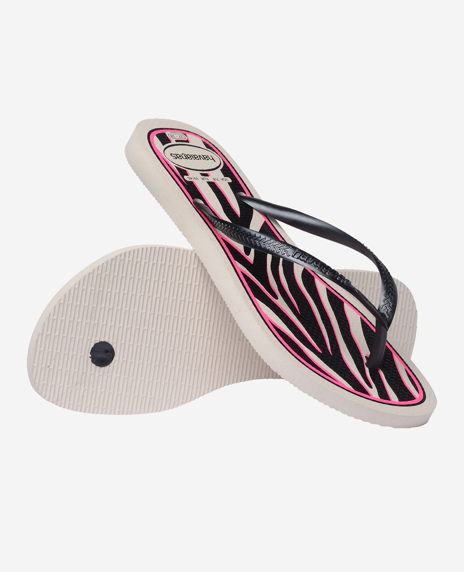 Havaianas Infradito Slim Animals Beige