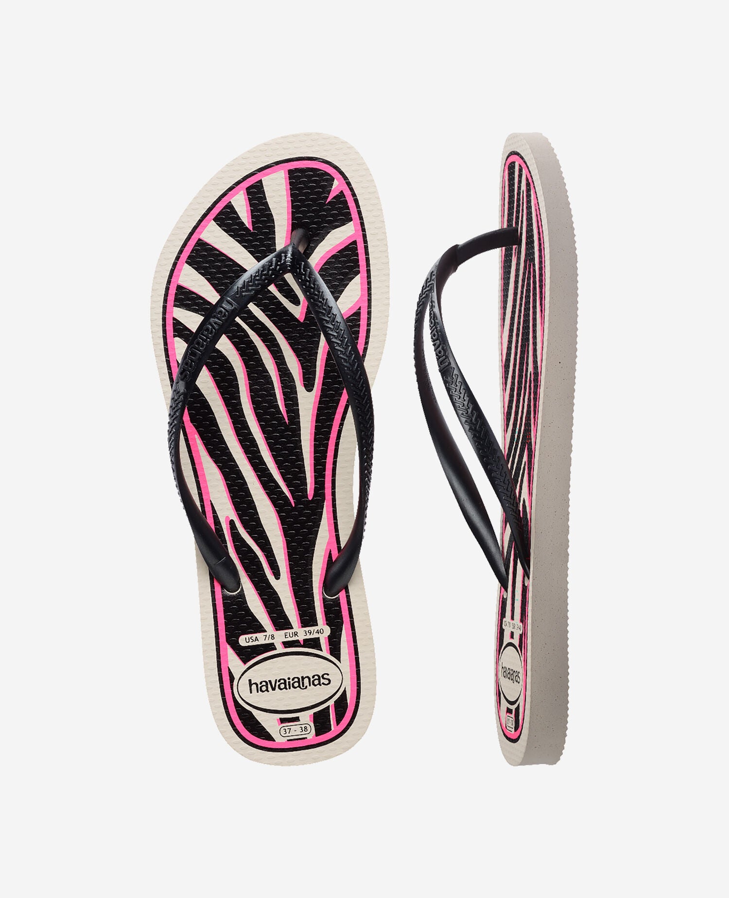 Havaianas Infradito Slim Animals Beige