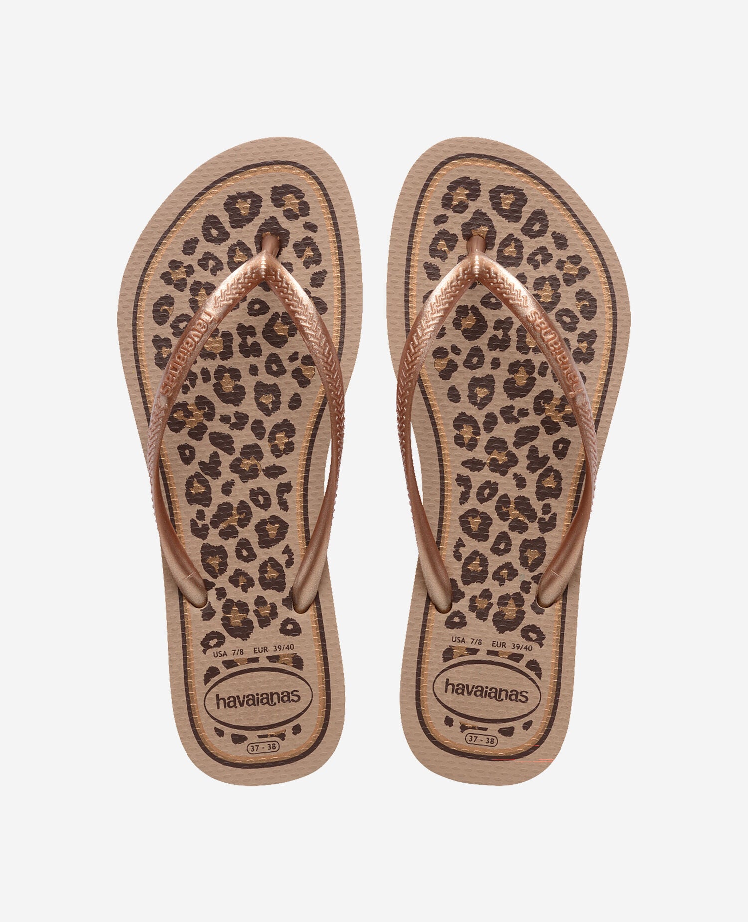 Havaianas Infradito Slim Animals Rosa
