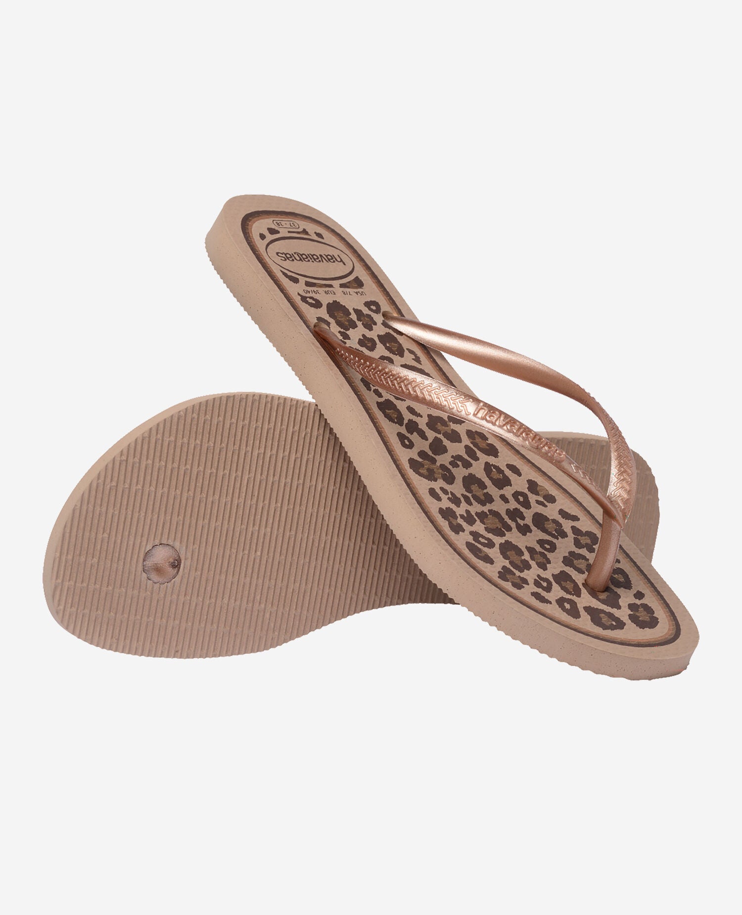 Havaianas Infradito Slim Animals Rosa