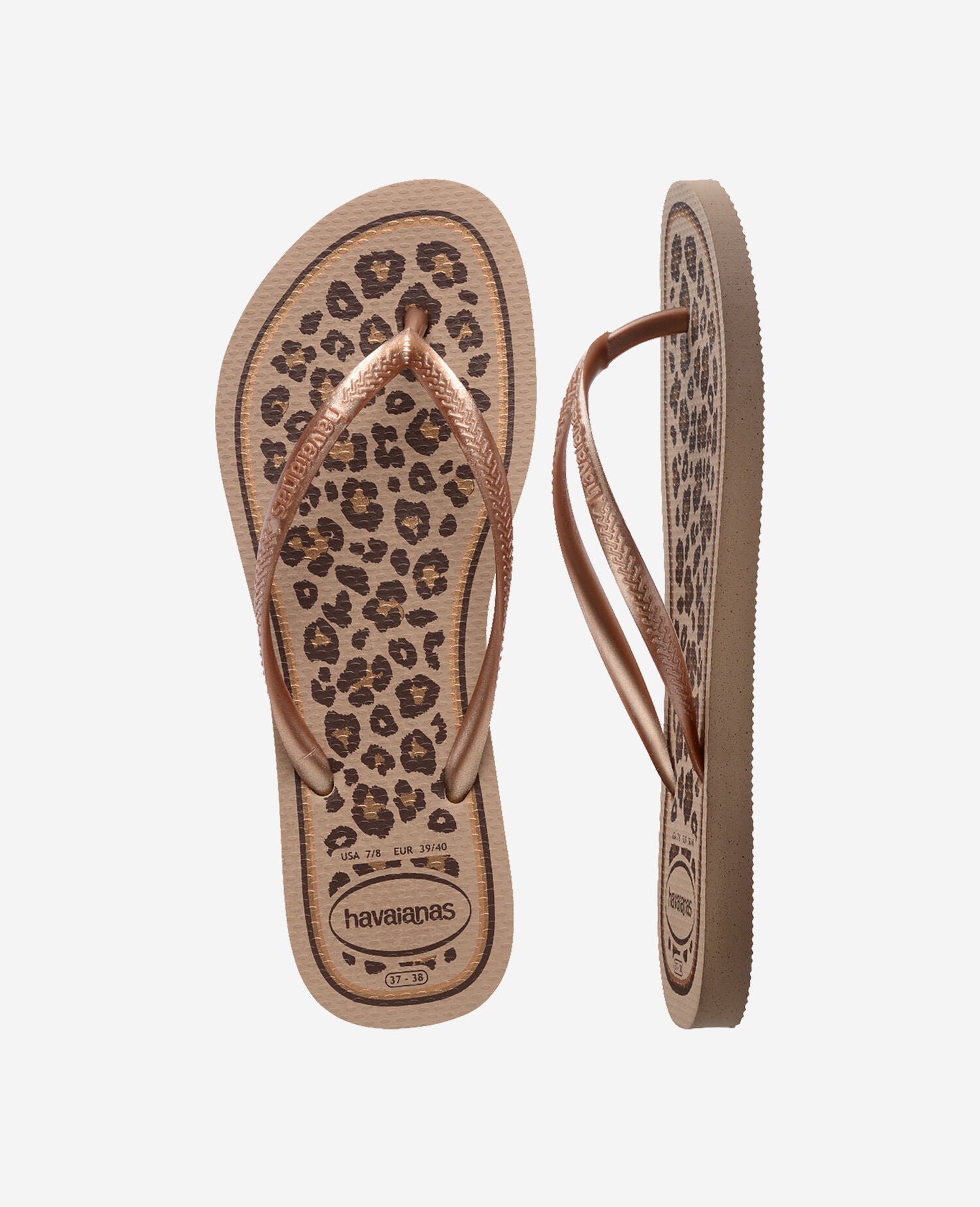 Havaianas Infradito Slim Animals Rosa