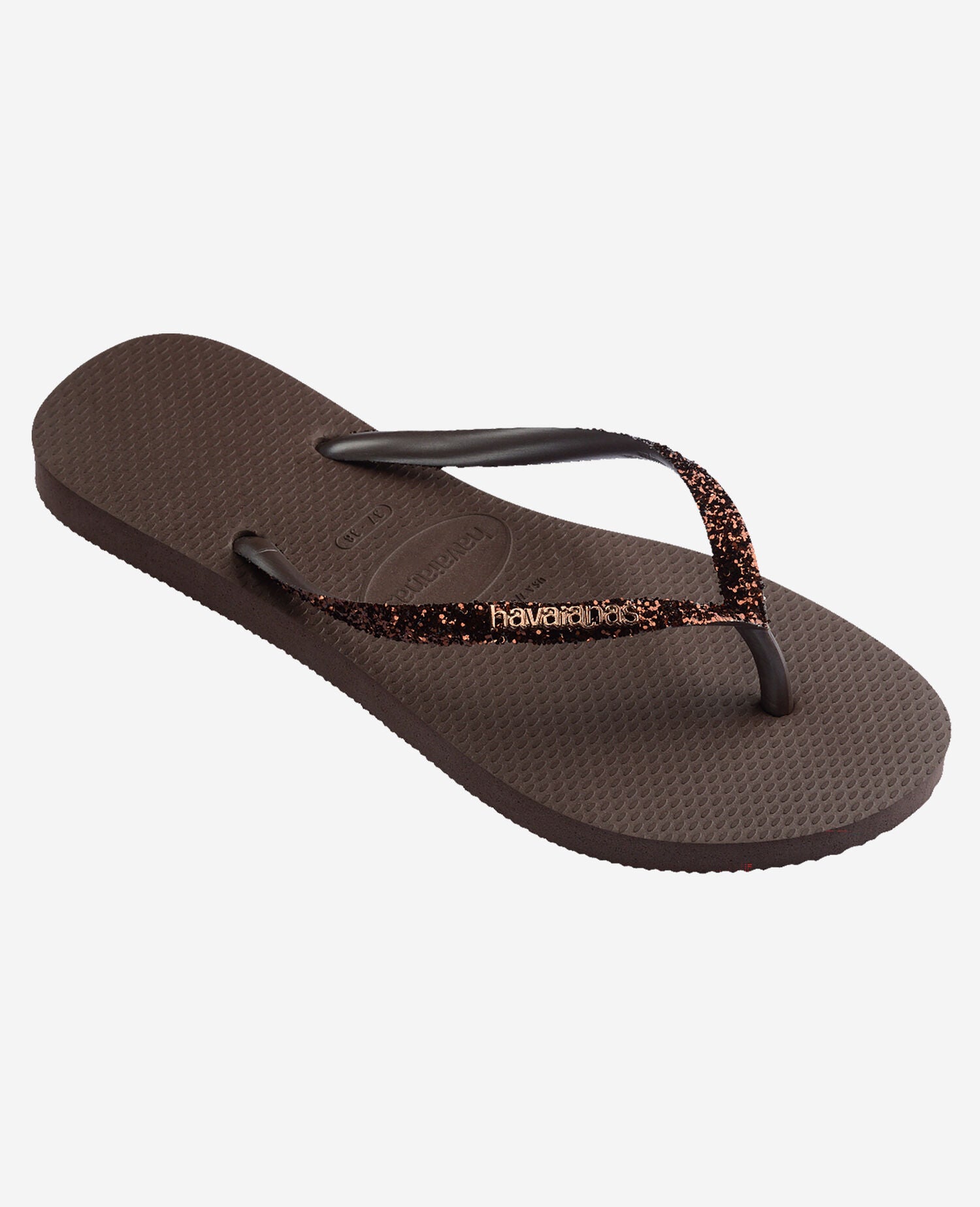 Havaianas Infradito Slim Glitter II Marrone
