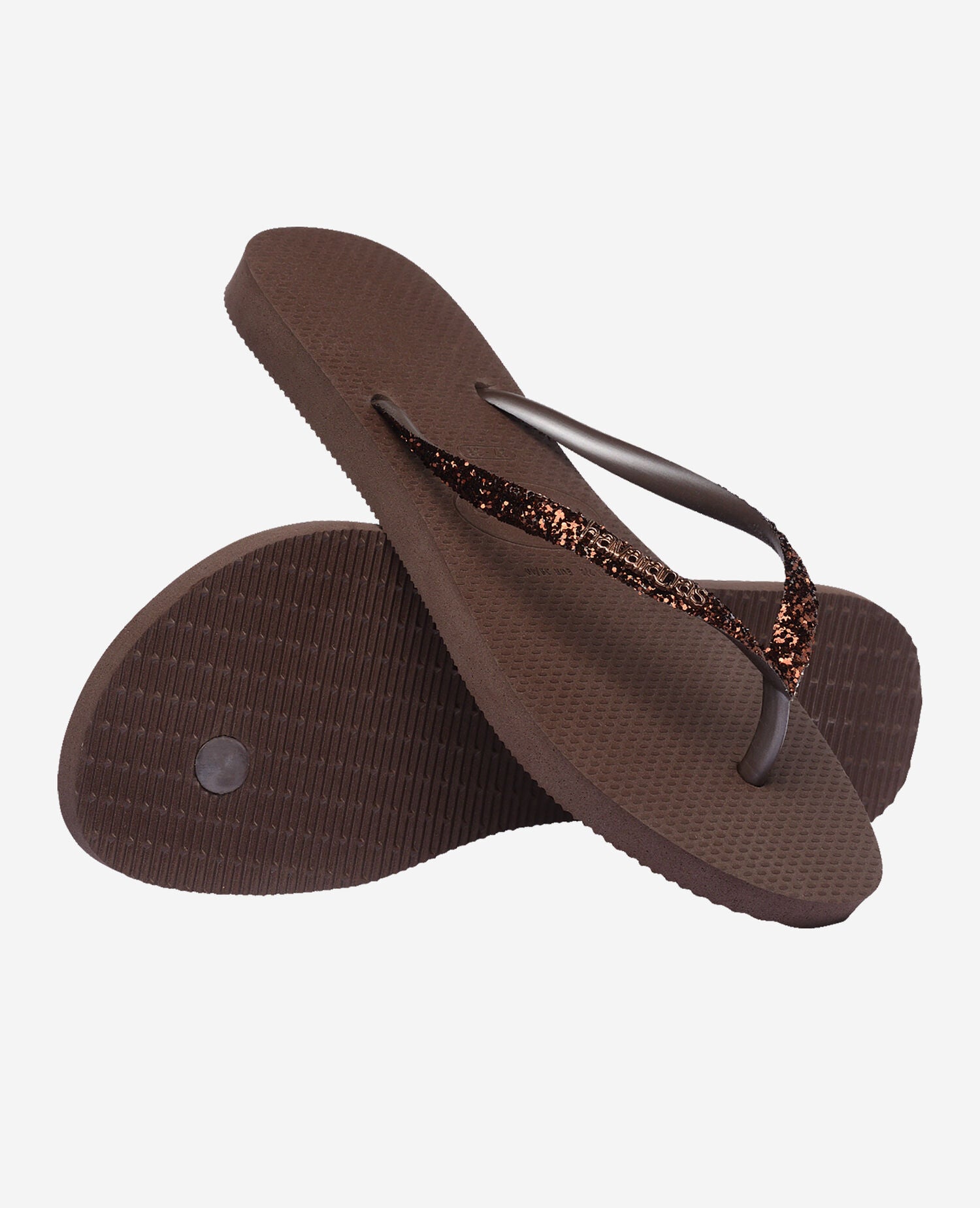 Havaianas Infradito Slim Glitter II Marrone