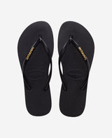 Infradito Slim Logo Metallic