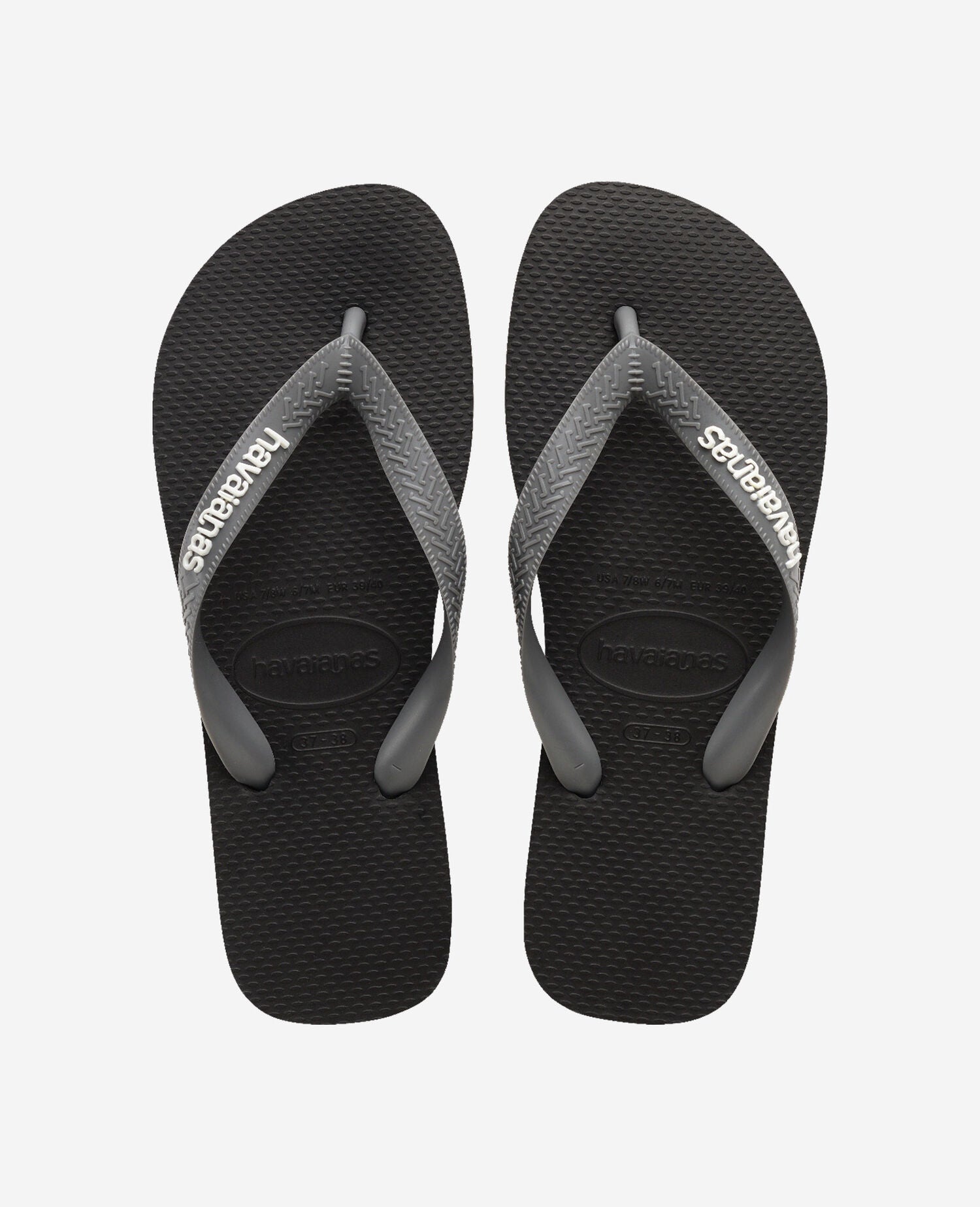 Havaianas Infradito Top Logo Pop Up Nero