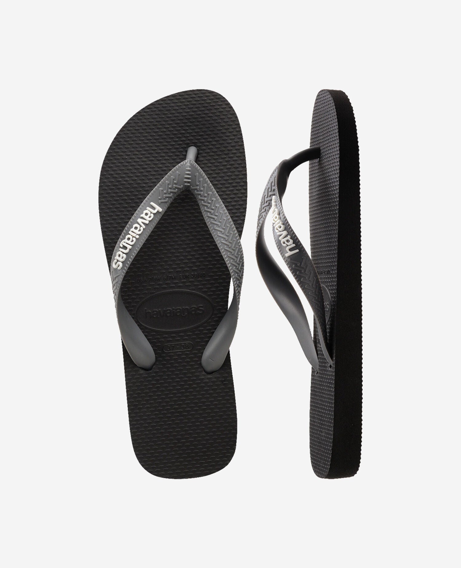 Havaianas Infradito Top Logo Pop Up Nero